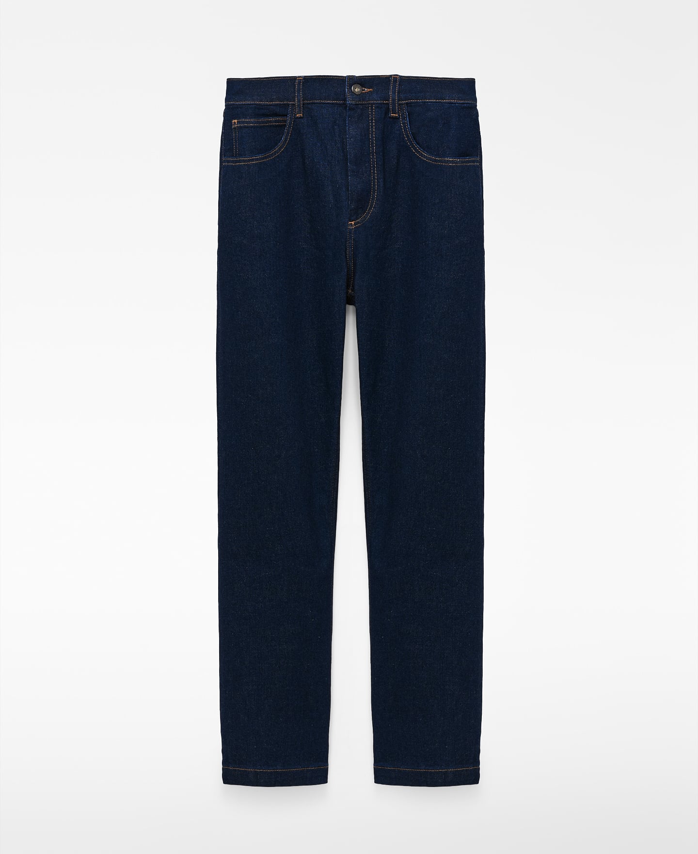 Comfort denim trousers image number 4