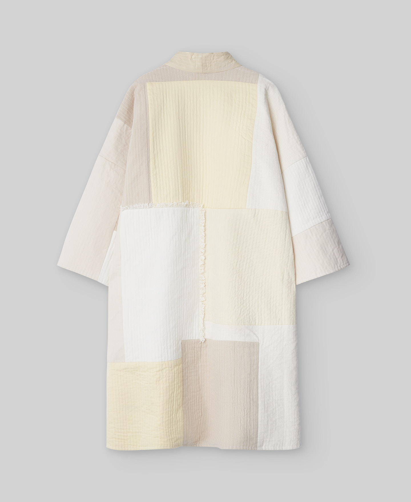 Cotton patchwork jacket woman image number 7