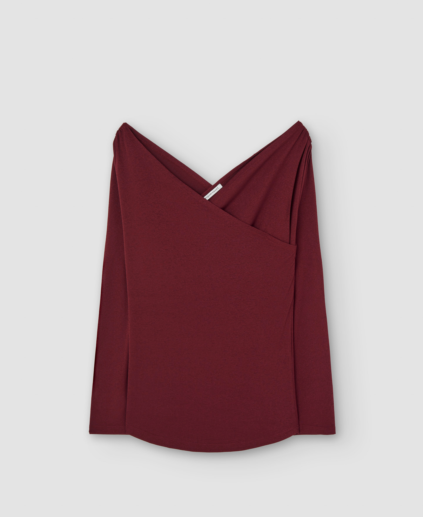 Elasticated crossover neckline blouse image number 4