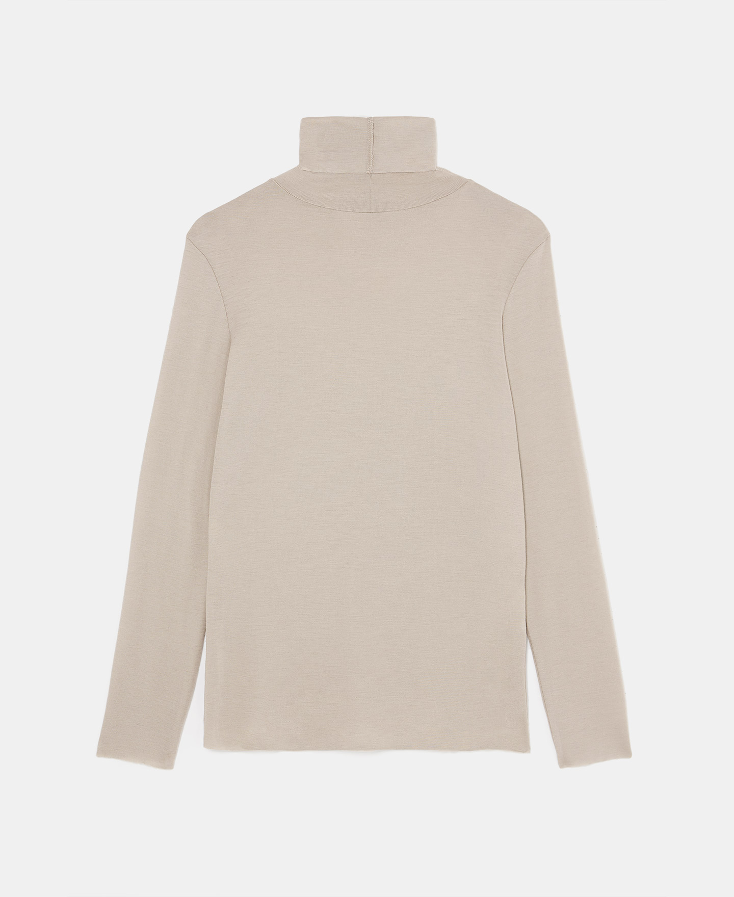 Turtleneck merino wool t-shirt image number 5