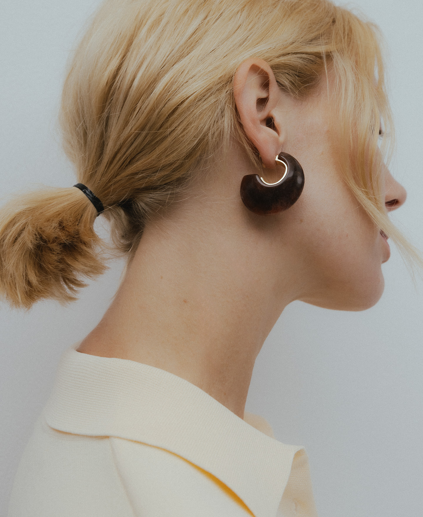 Aros resina mujer image number 3