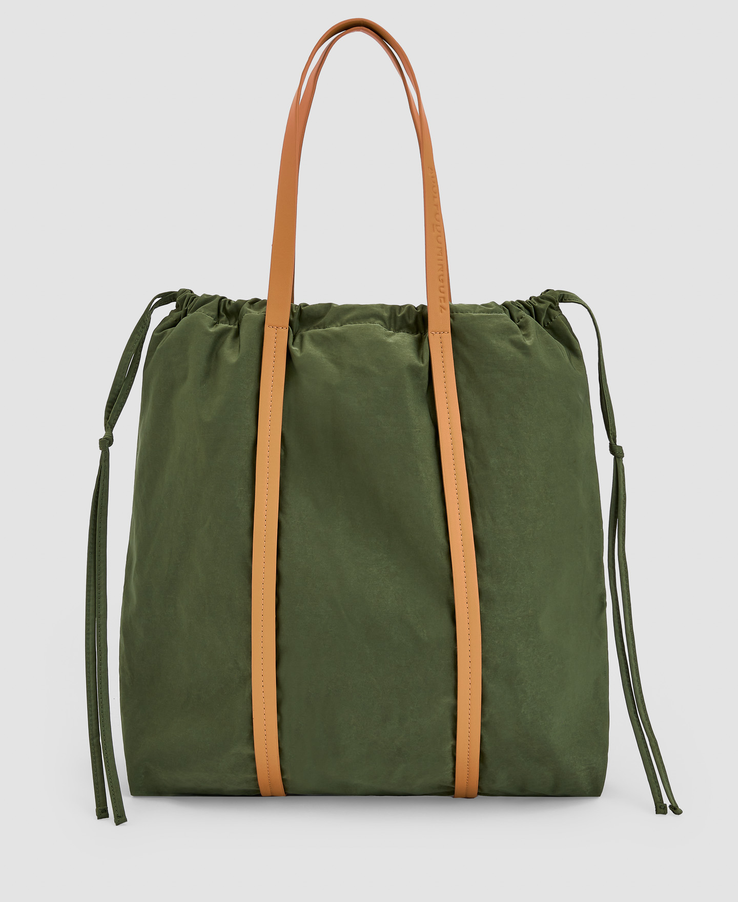 Sac cabas vertical en matières recyclées image number 0