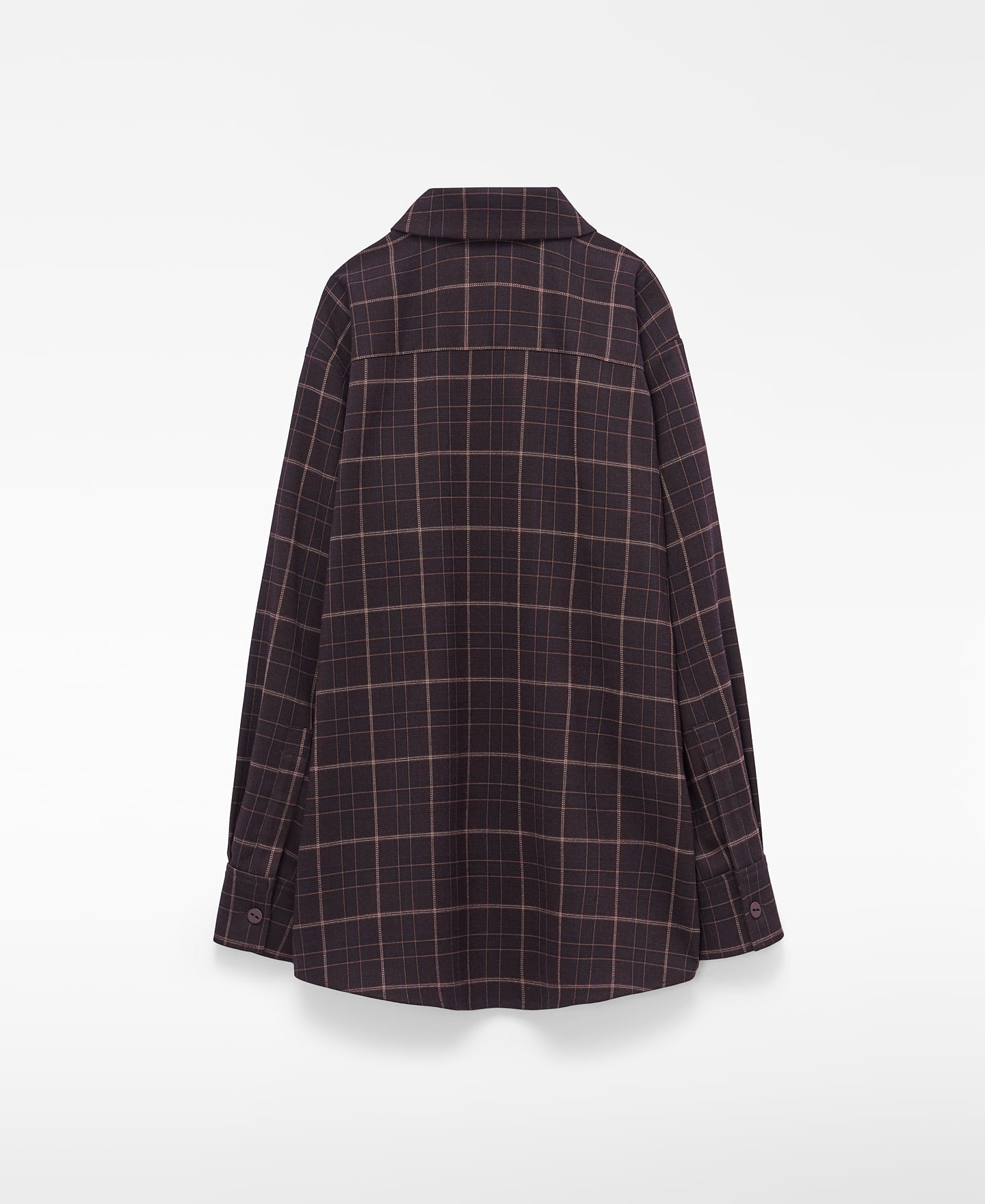 Checkered loose shirt image number 5