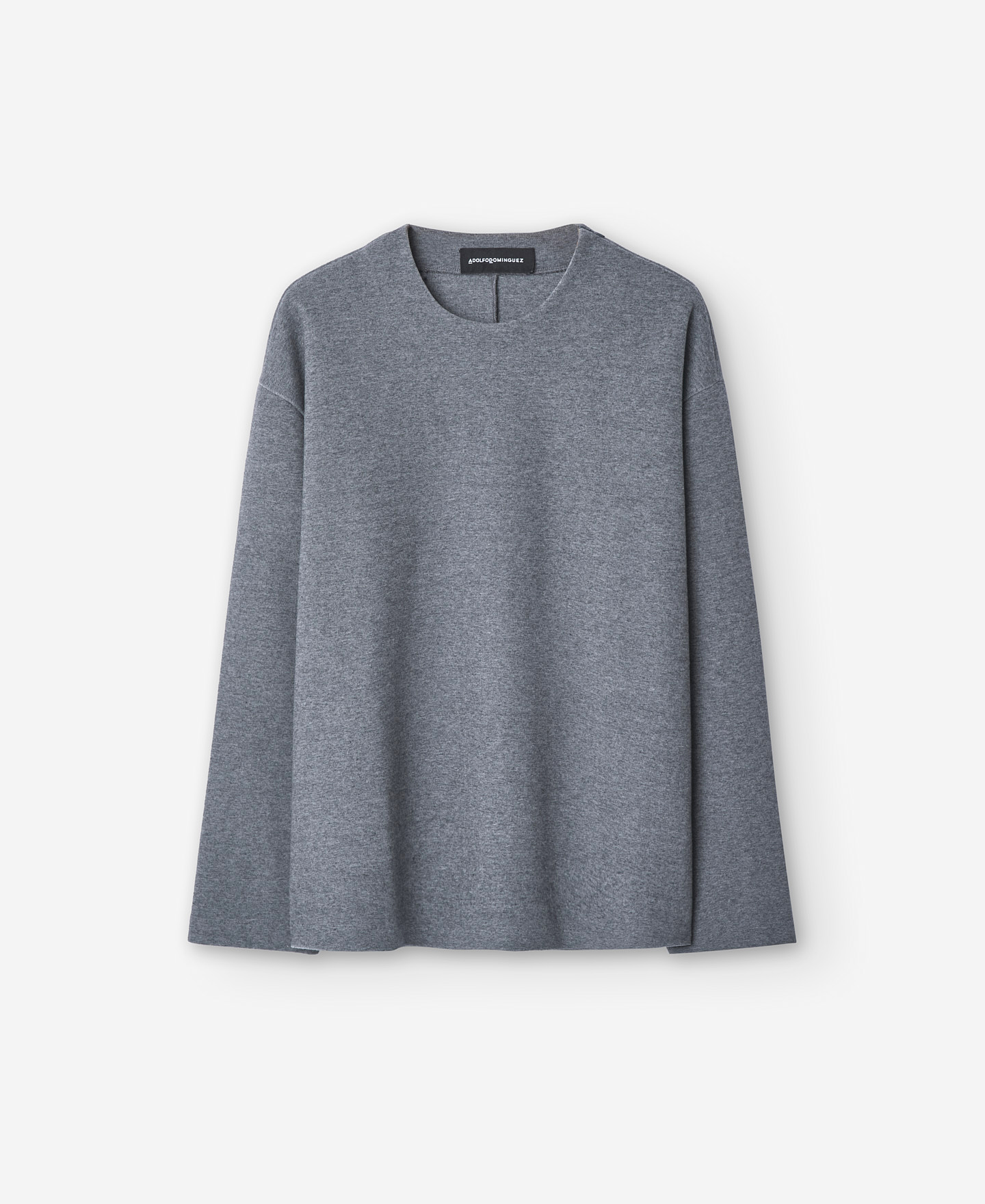 Sudadera mezcla algodón gris hombre image number 4