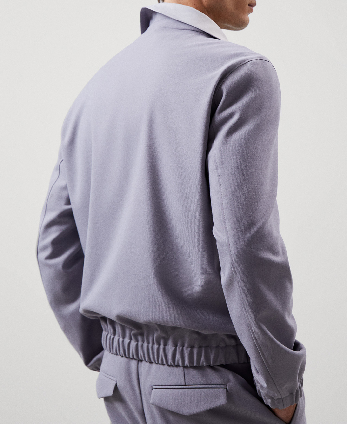 Harrington en tejido de viscosa image number 2