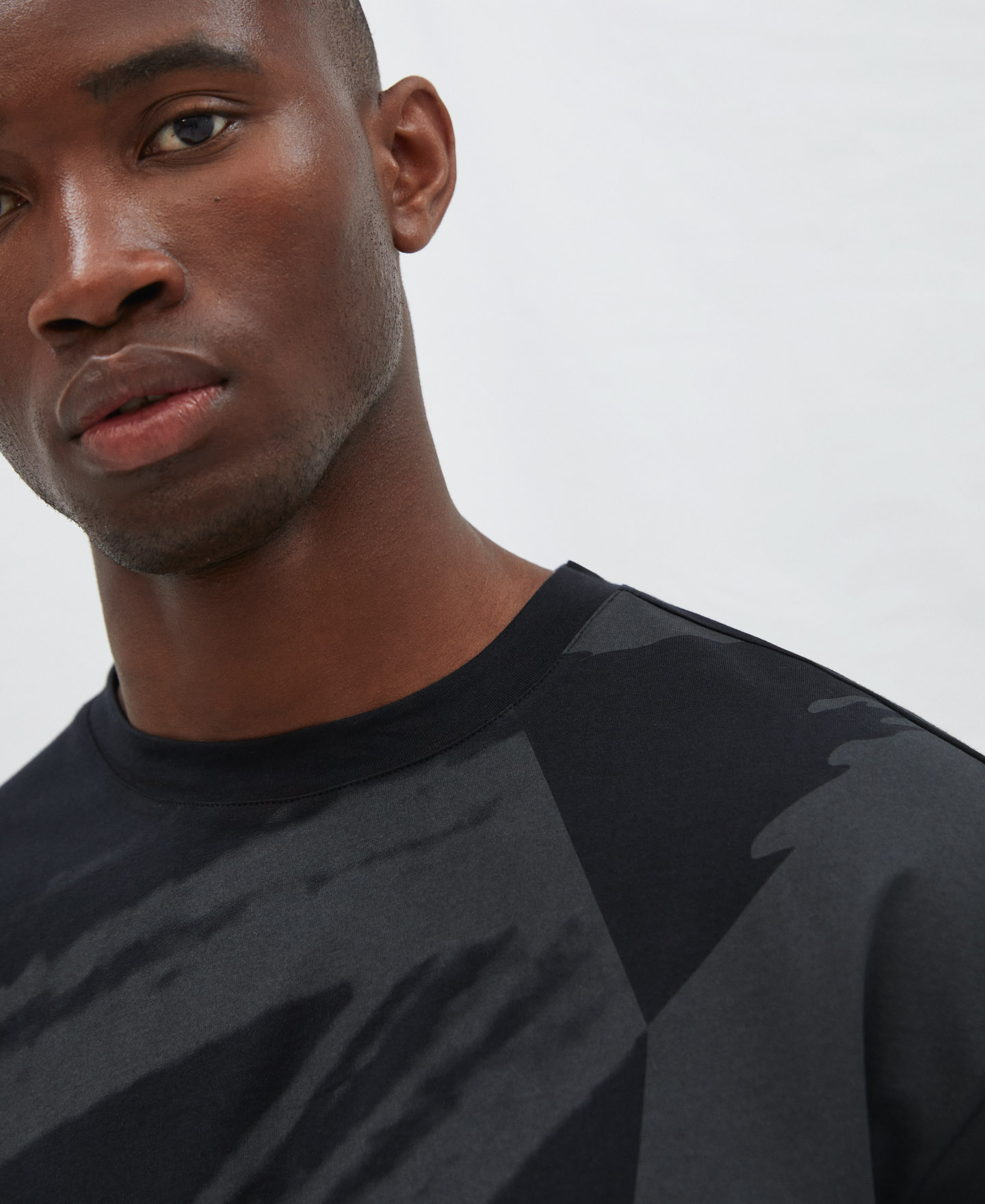 Organic cotton printed t-shirt image number 3