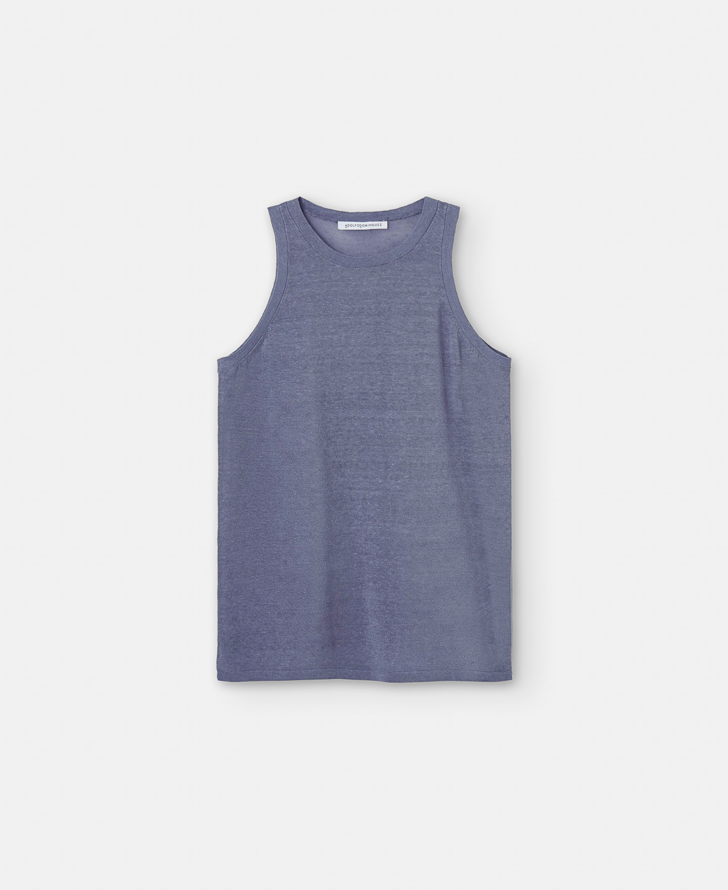 Top halter en punto lino image number 4