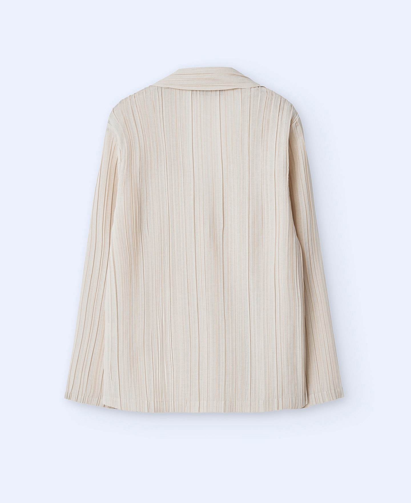 Two button crinkle blazer image number 5