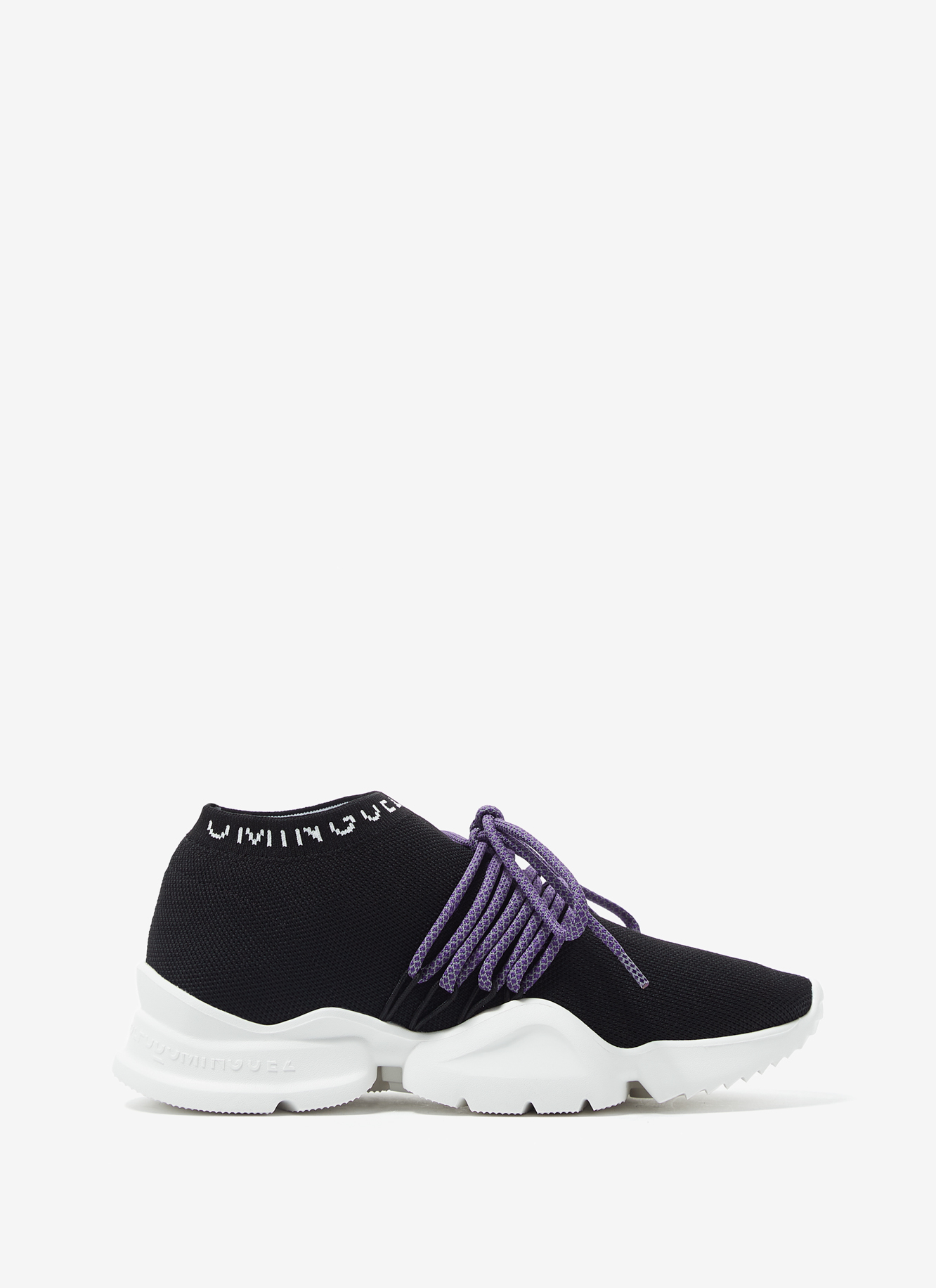 Sock-style sneakers with side logo image number 0