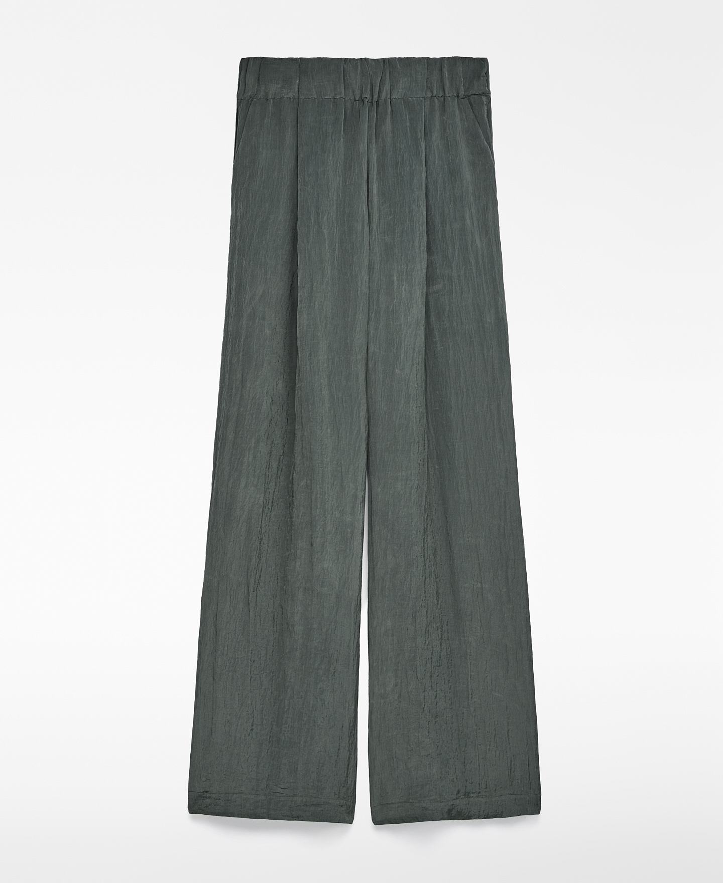 Front pleats pyjama trousers woman image number 4
