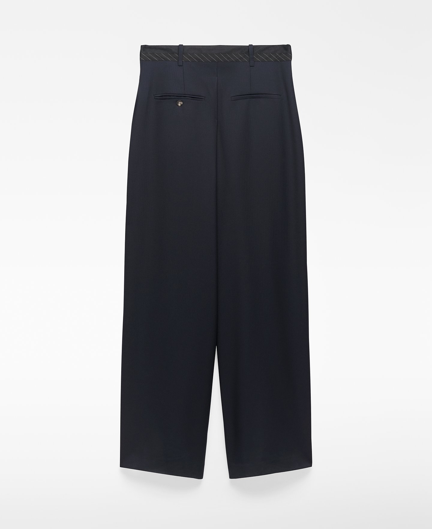 Pantalón sastre delantero cruzado mujer image number 5