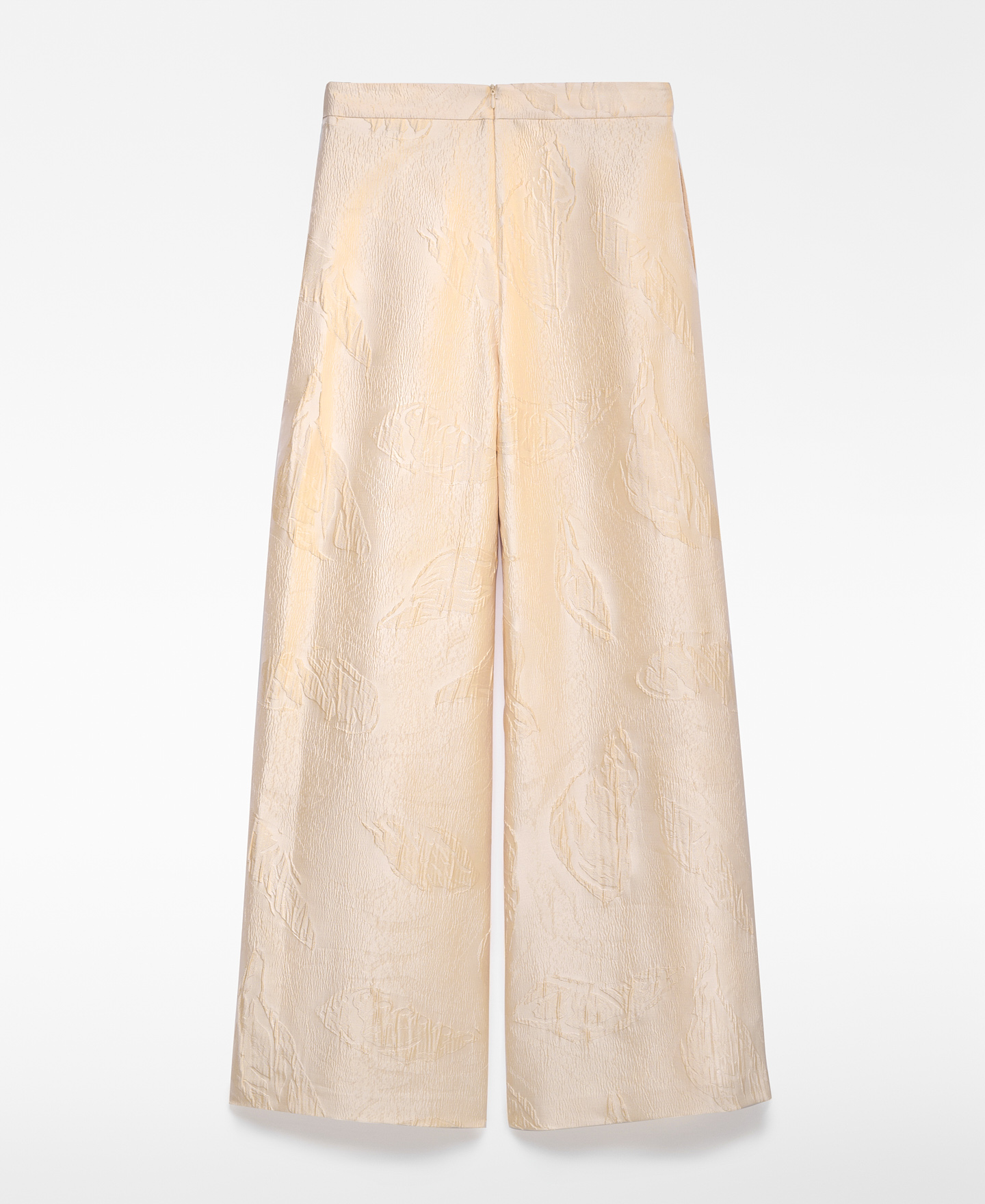 Pantalón pierna ancha relieve mujer image number 3
