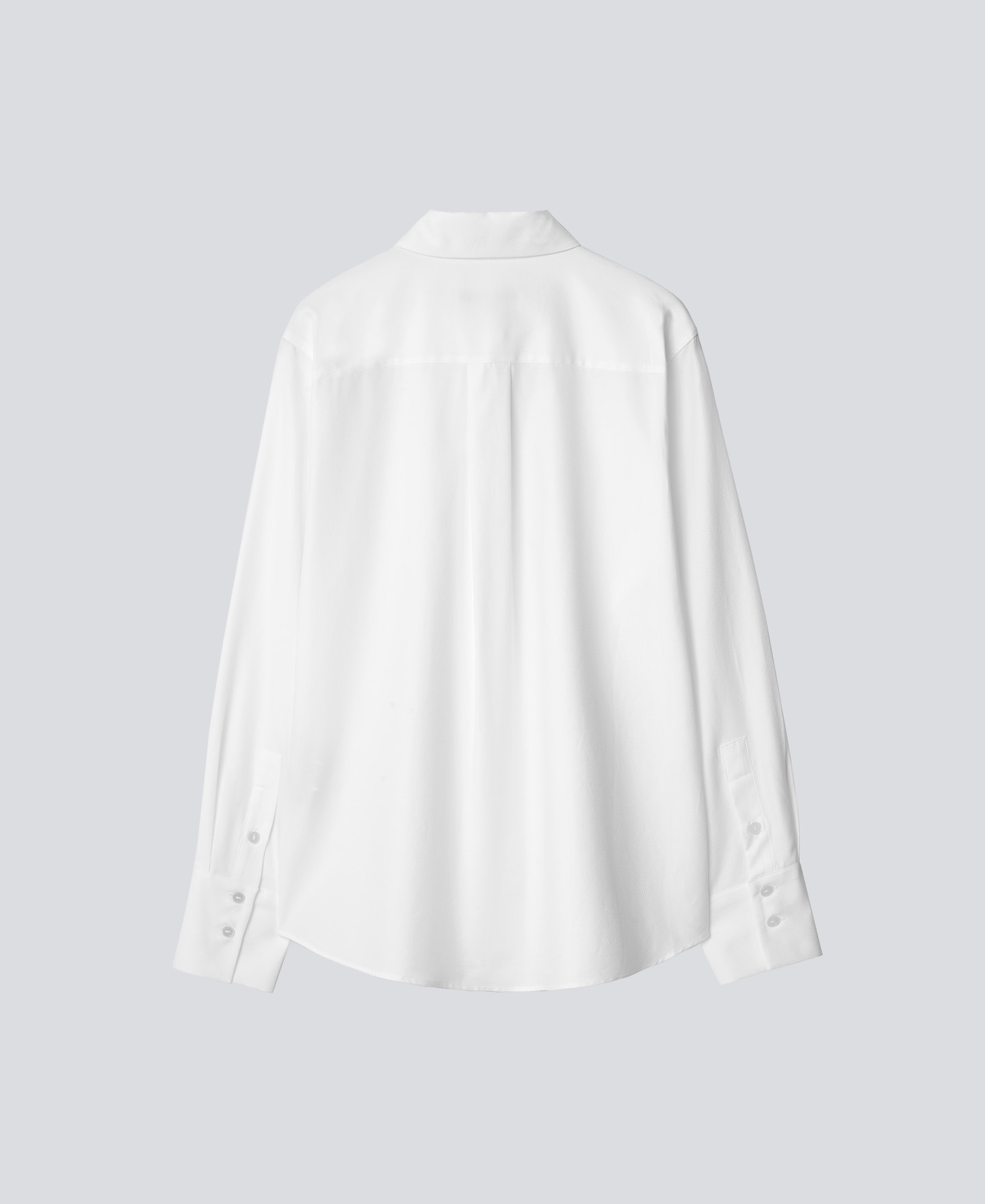White cotton shirt for women image number 5
