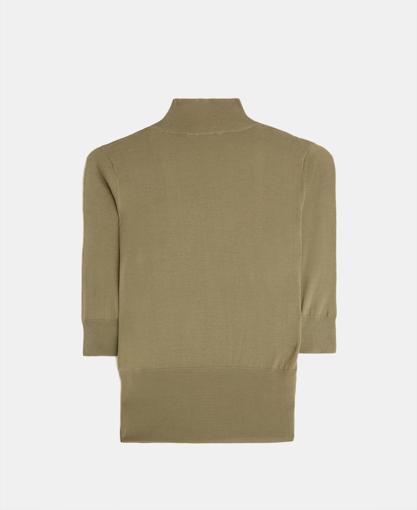 Merino wool perkins collar sweater image number 5