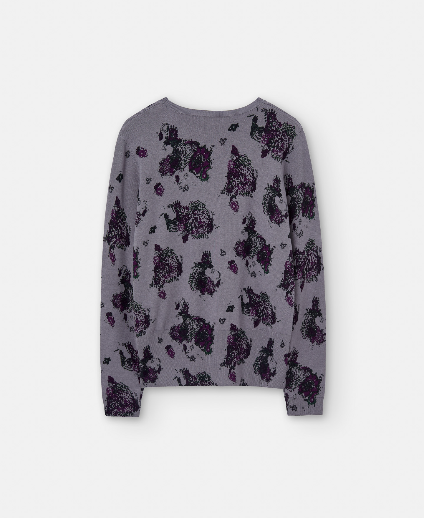 Viscose printed sweater image number 1