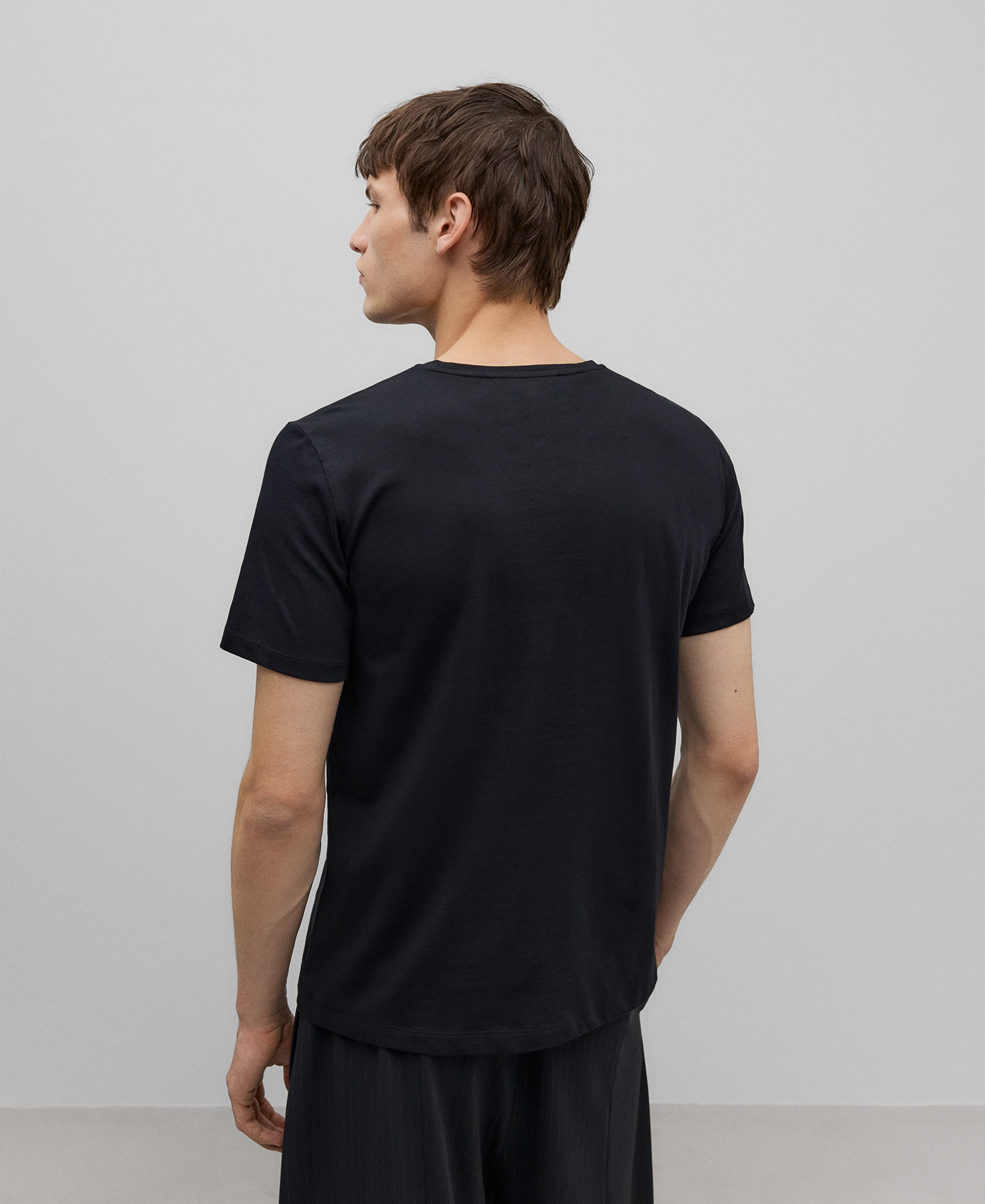 Organic cotton T-shirt man image number 2