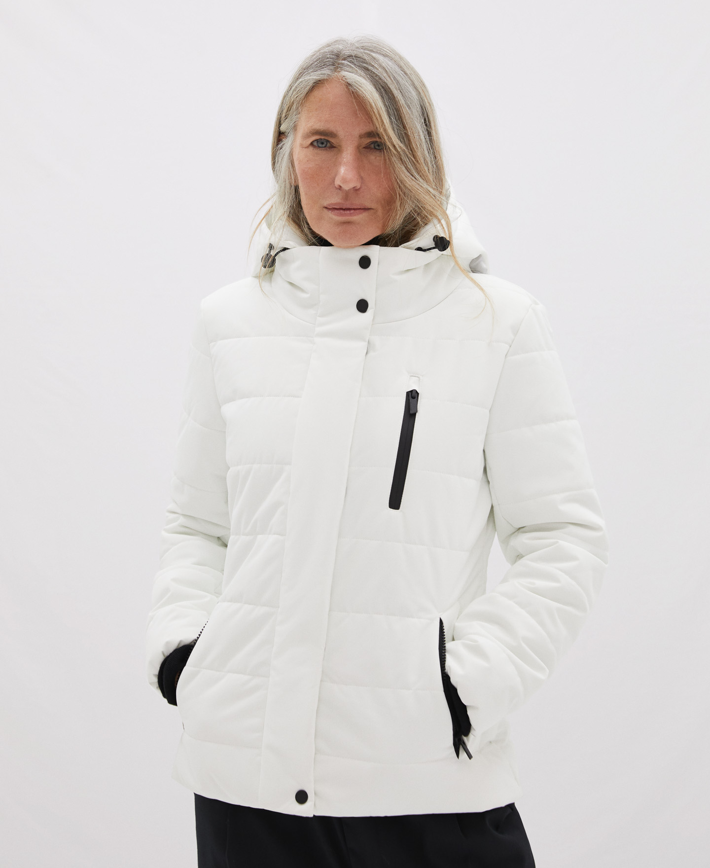 Padded jacket with hood image number 0