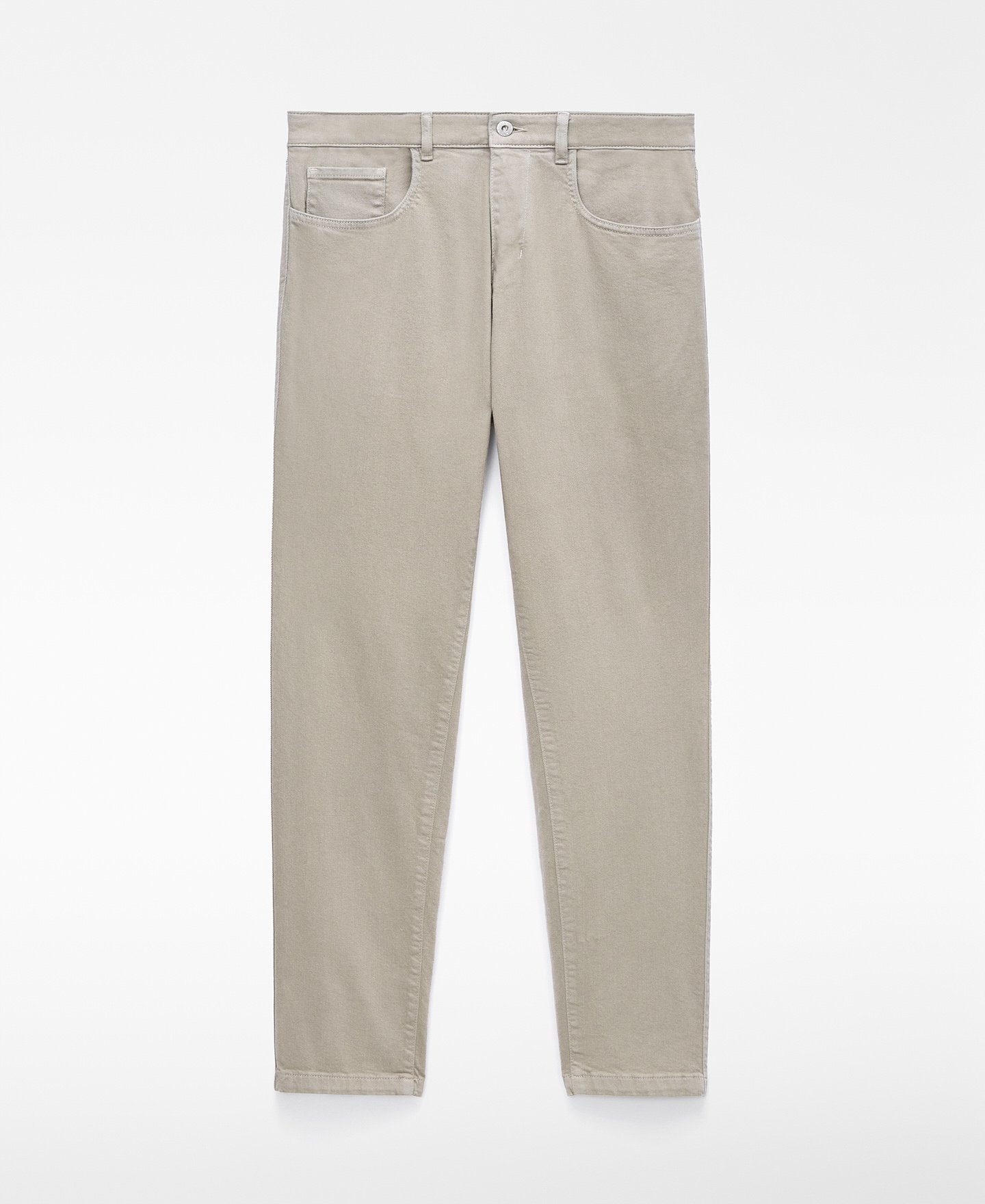 Pantal&oacute;n denim slim fit algod&oacute;n image number 4