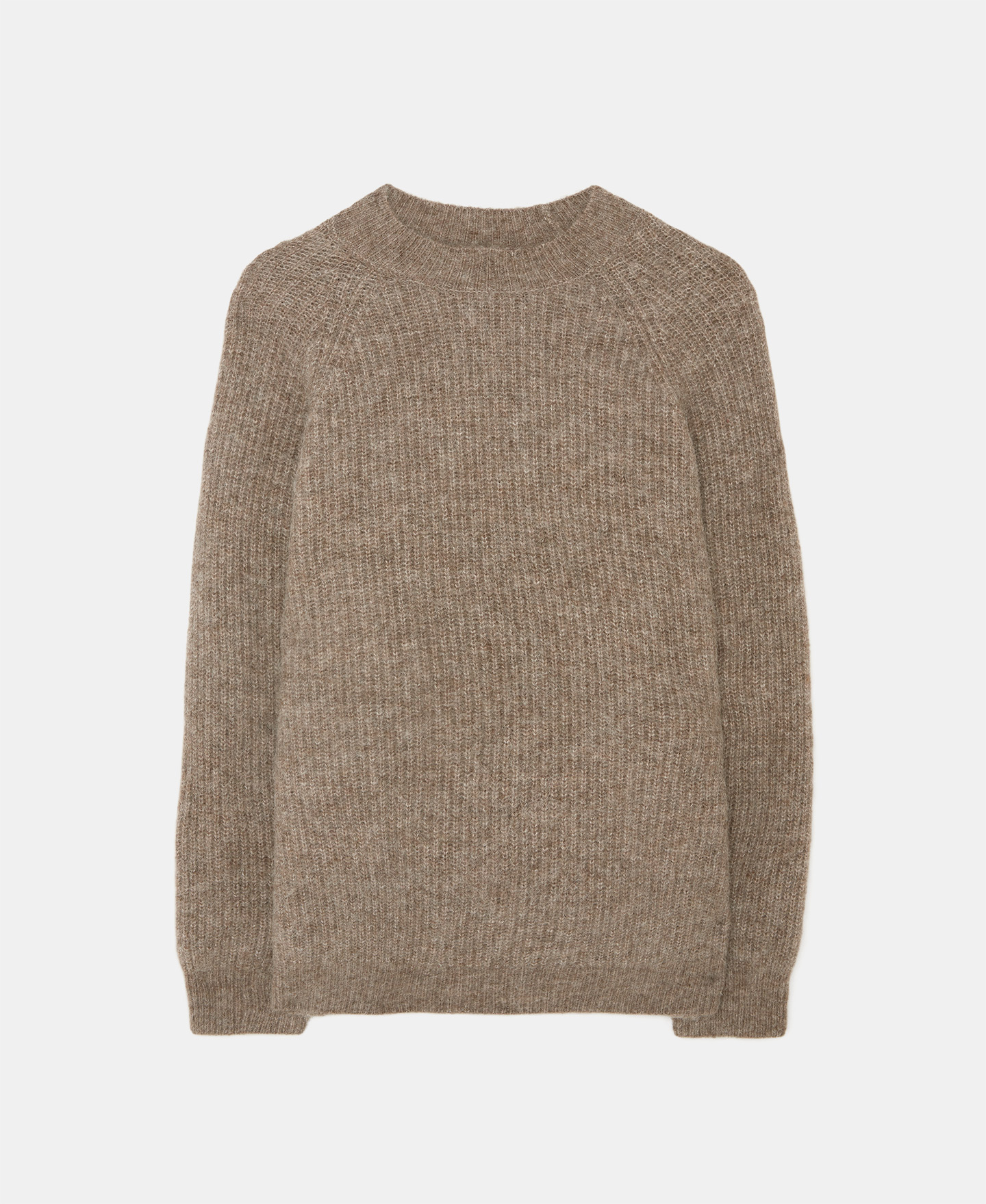 English knit sweater with raglan sleeves image number 4