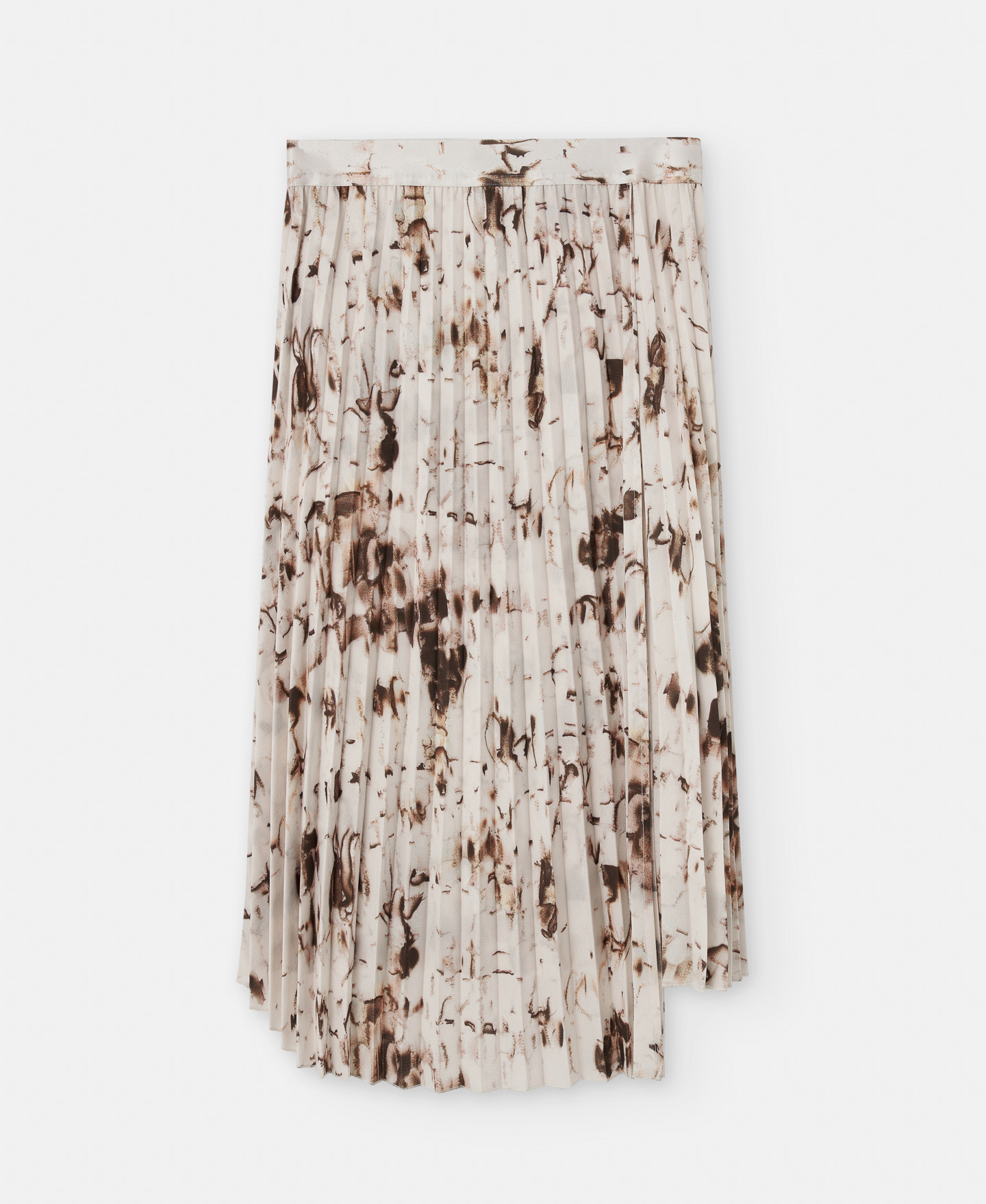 Midi skirt in recycled polyester image number 4