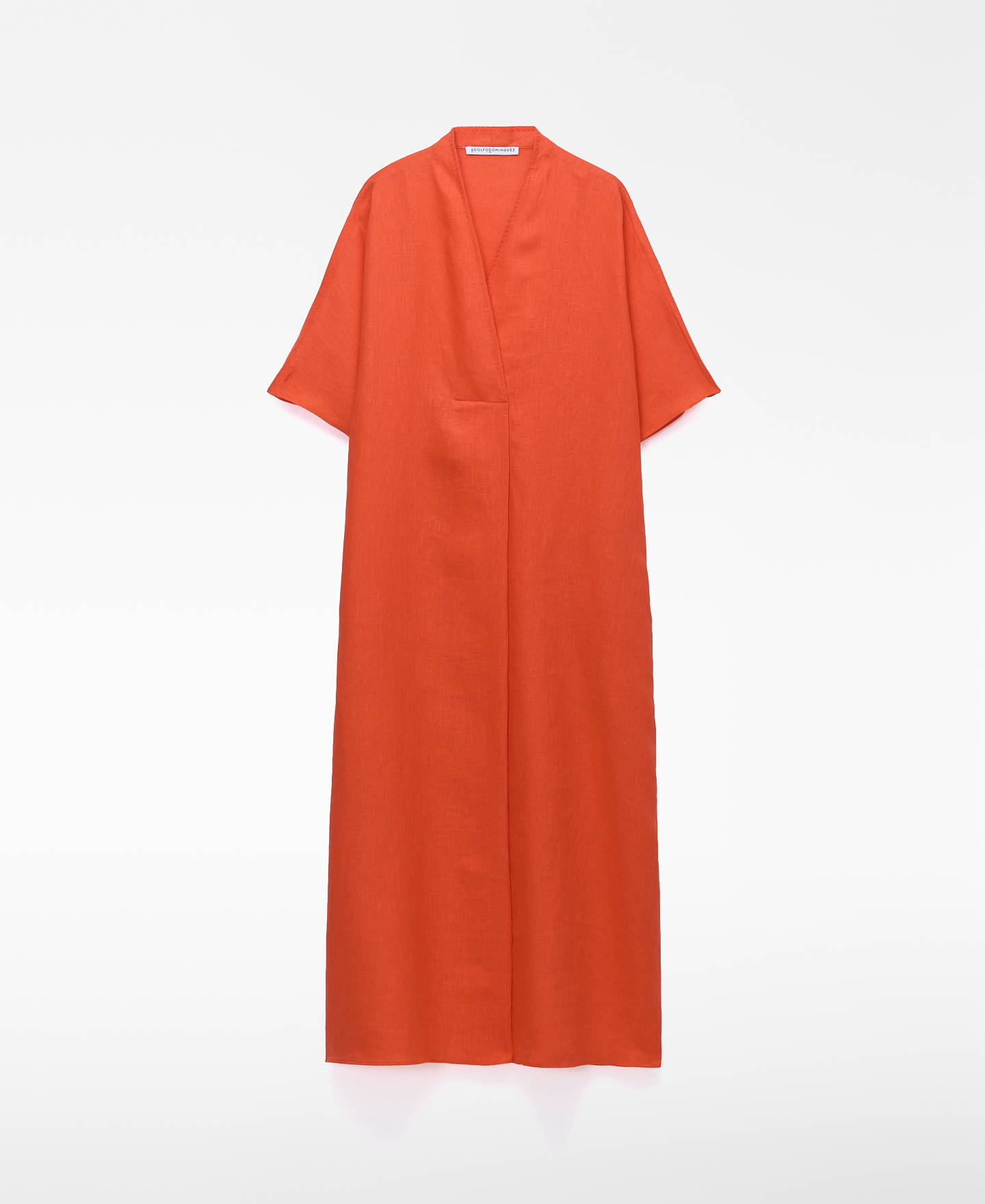 European linen relaxed fit dress image number 4