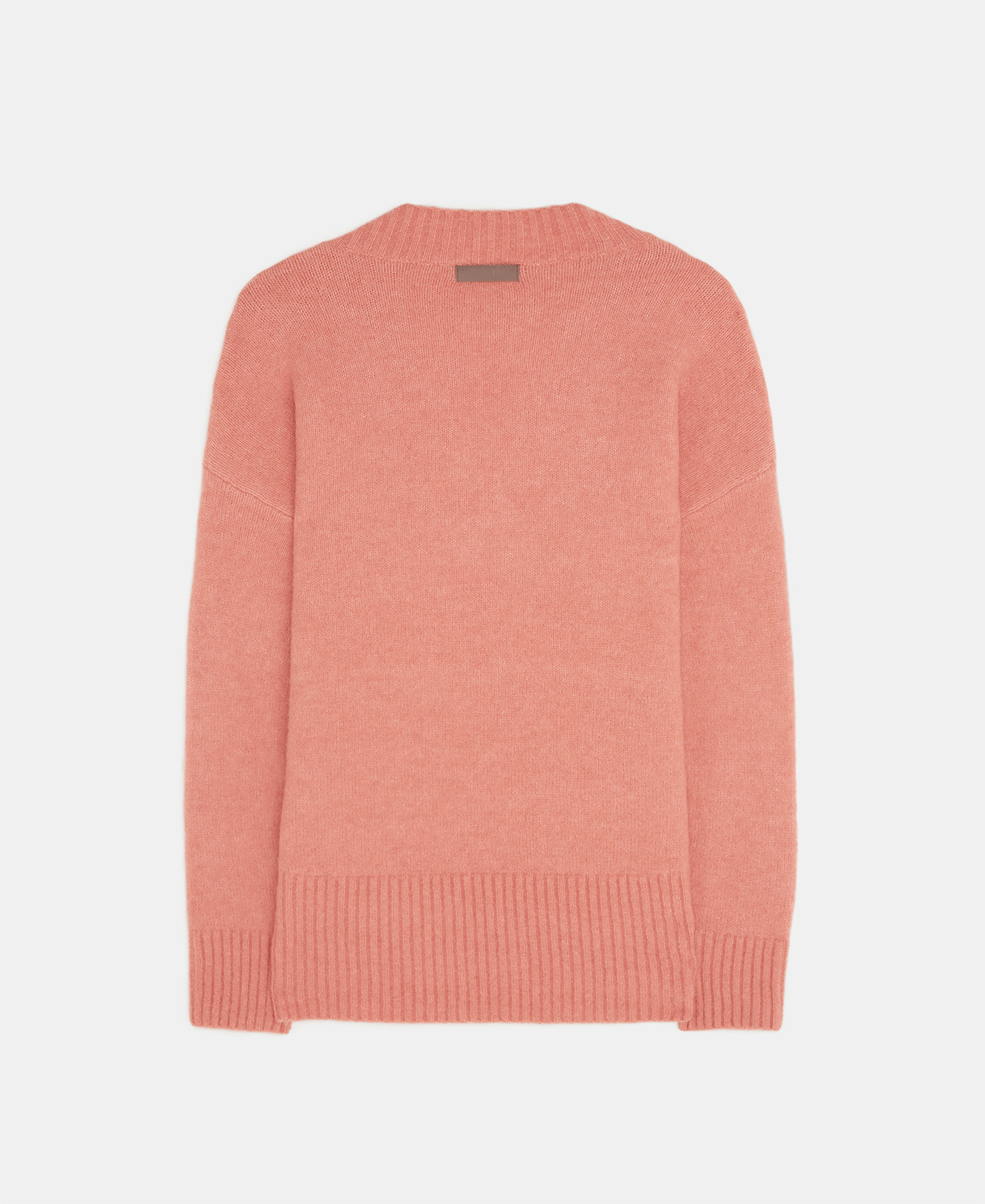 Jersey escote pico en alpaca image number 5