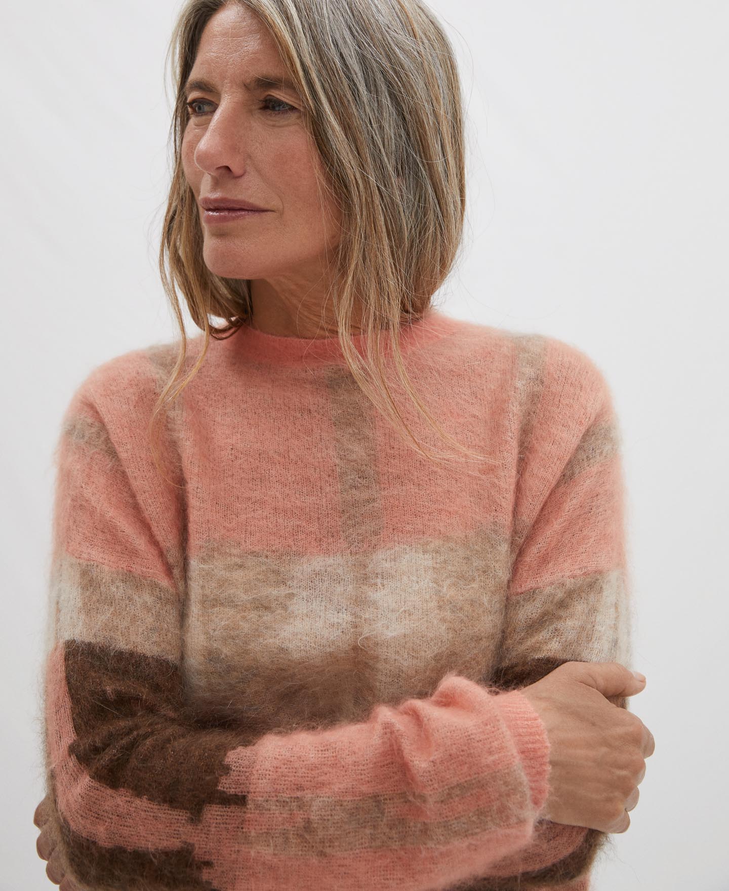 Carded mohair sweater image number 3