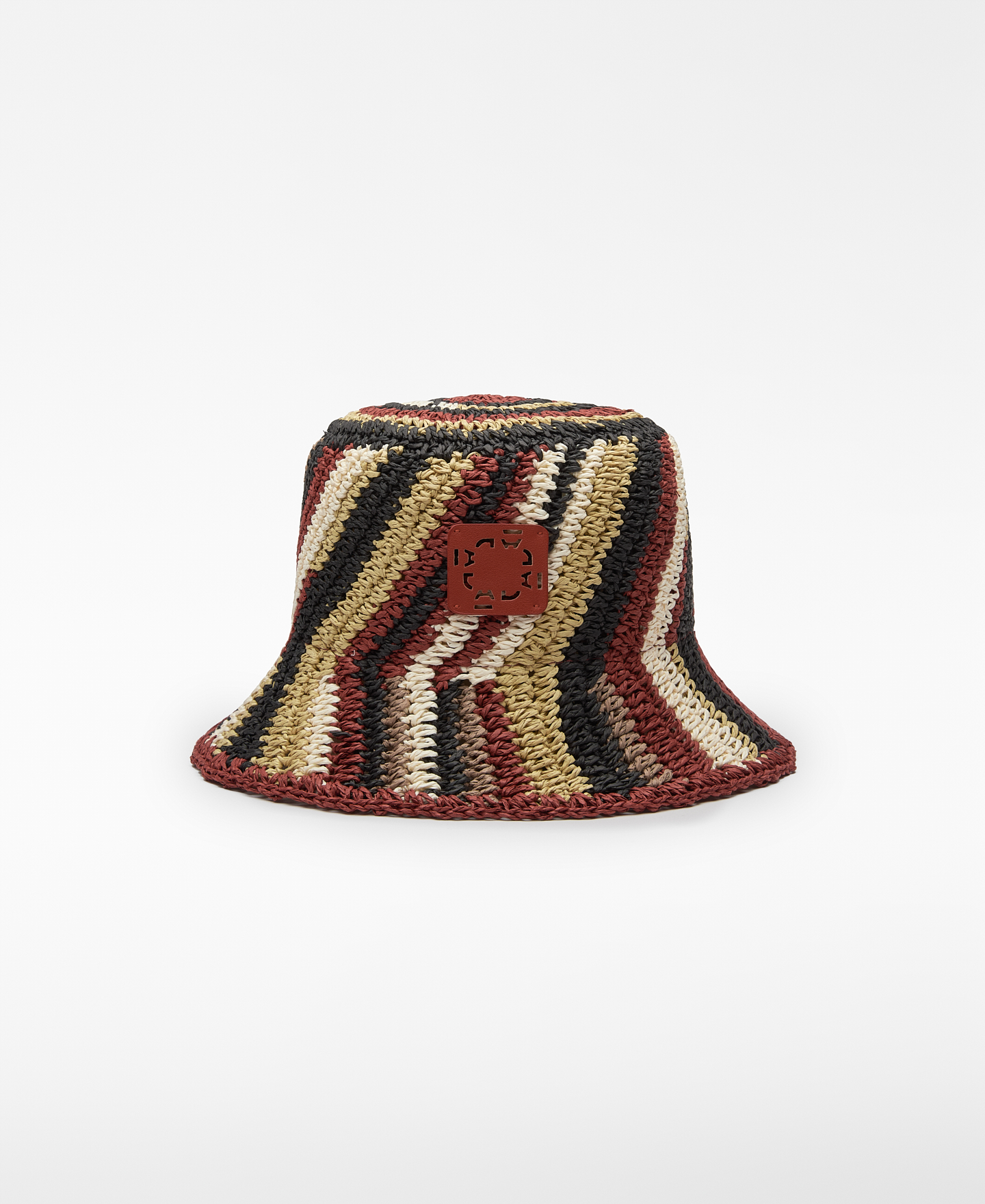 Mehrfarbiger Bucket-Hut aus Papier image number 0