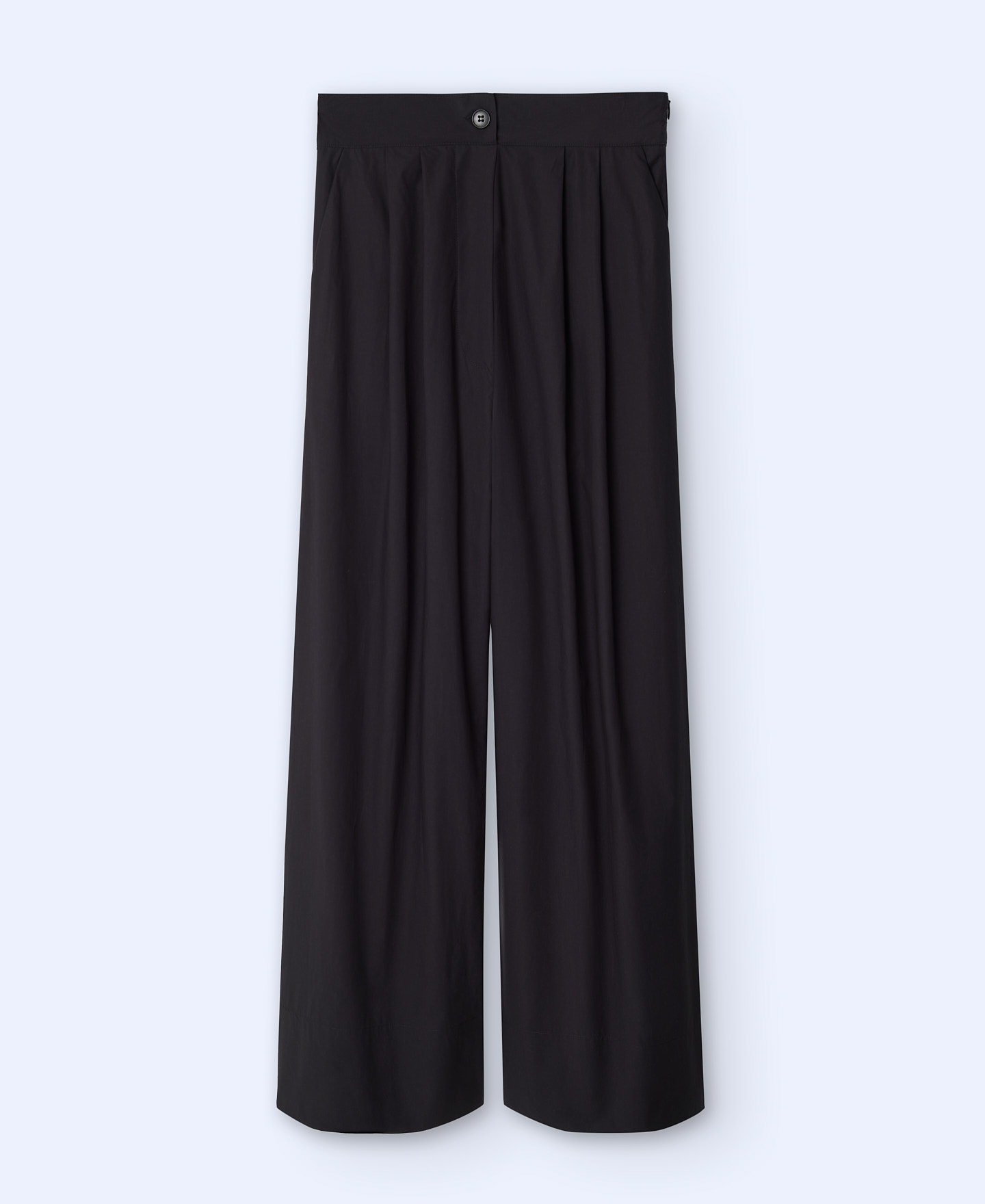 Cotton wide trousers image number 4