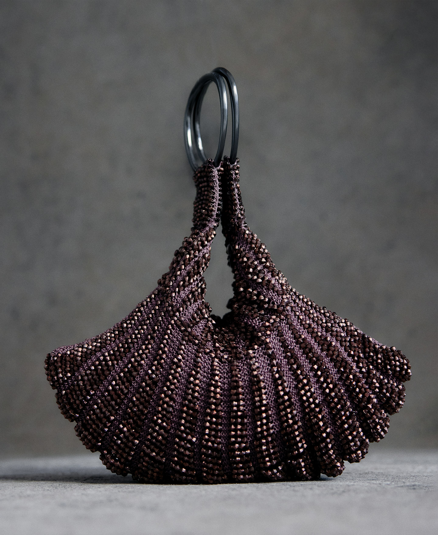 Beaded cocktail bag woman image number 6