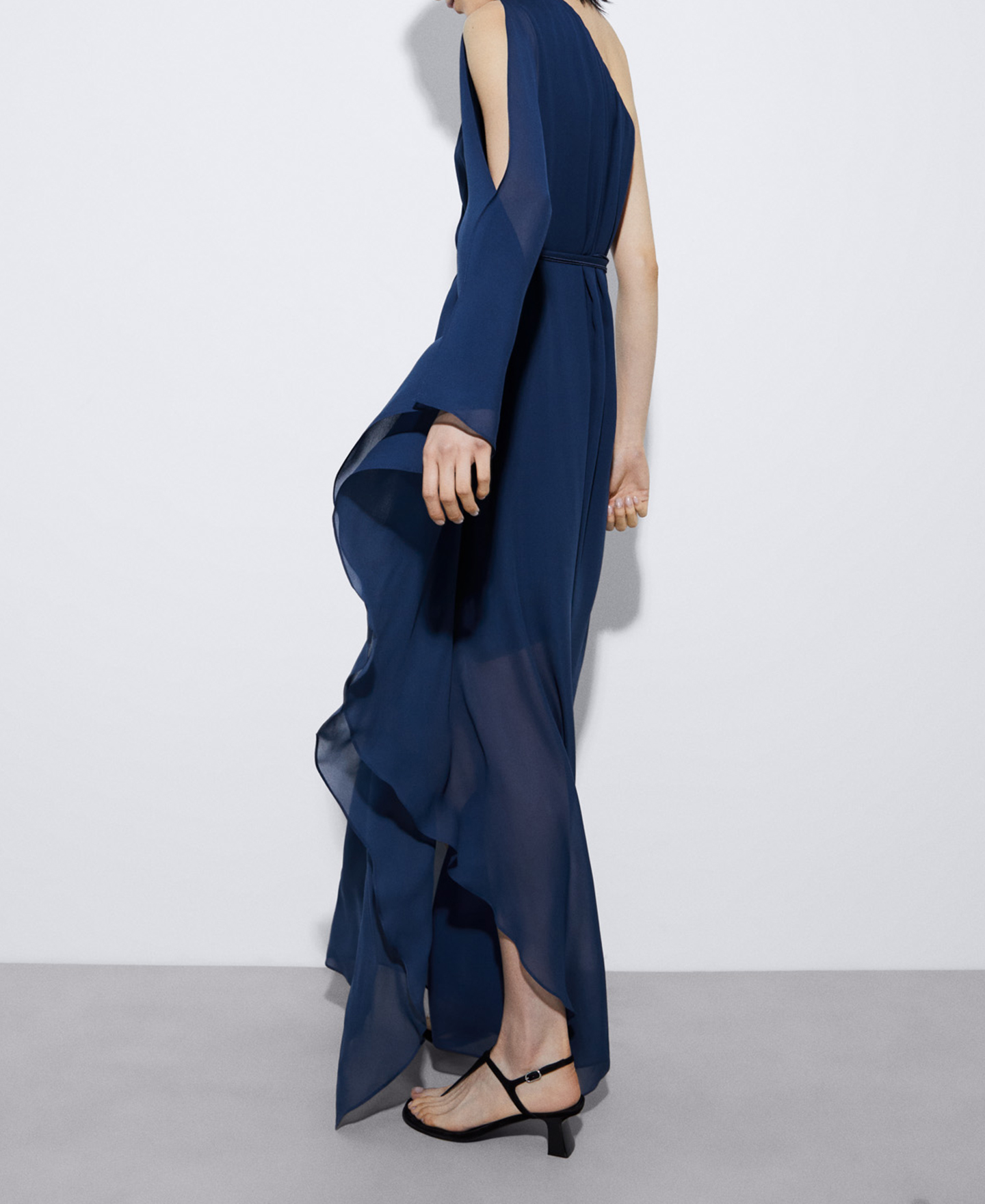 Chiffon cocktail dress image number 2