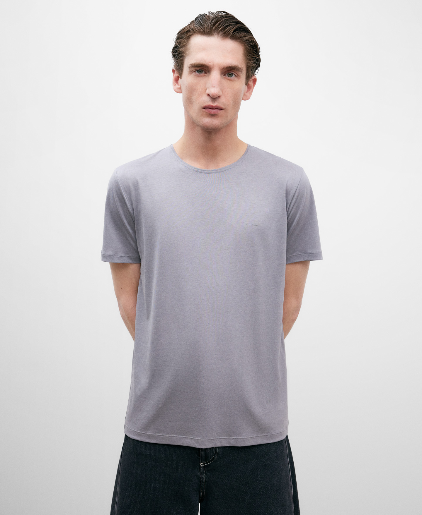 Crew neck T-shirt image number 0