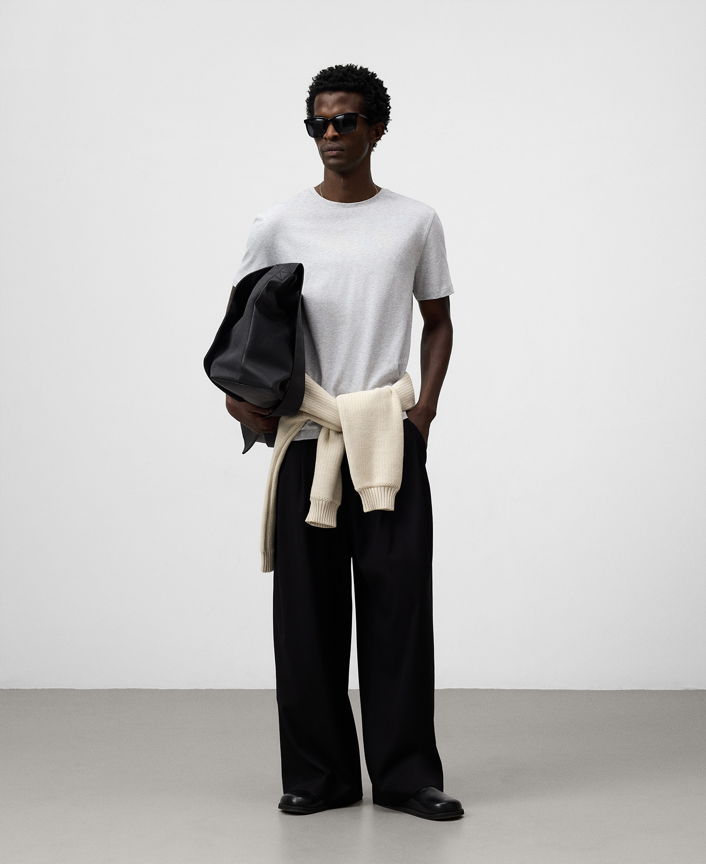 Organic cotton regular fit T-shirt man image number 1