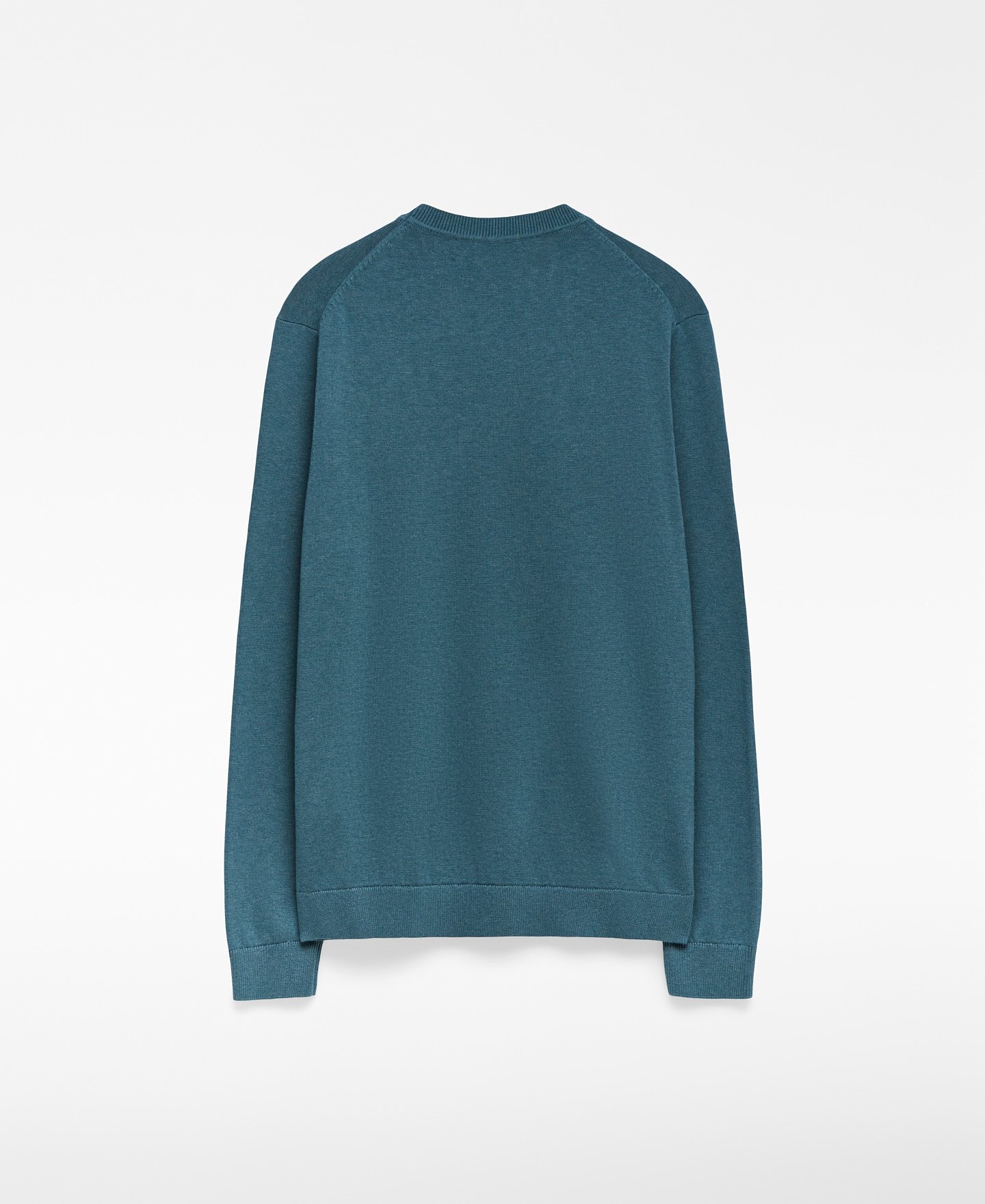 Regular fit V-neck sweater man image number 5