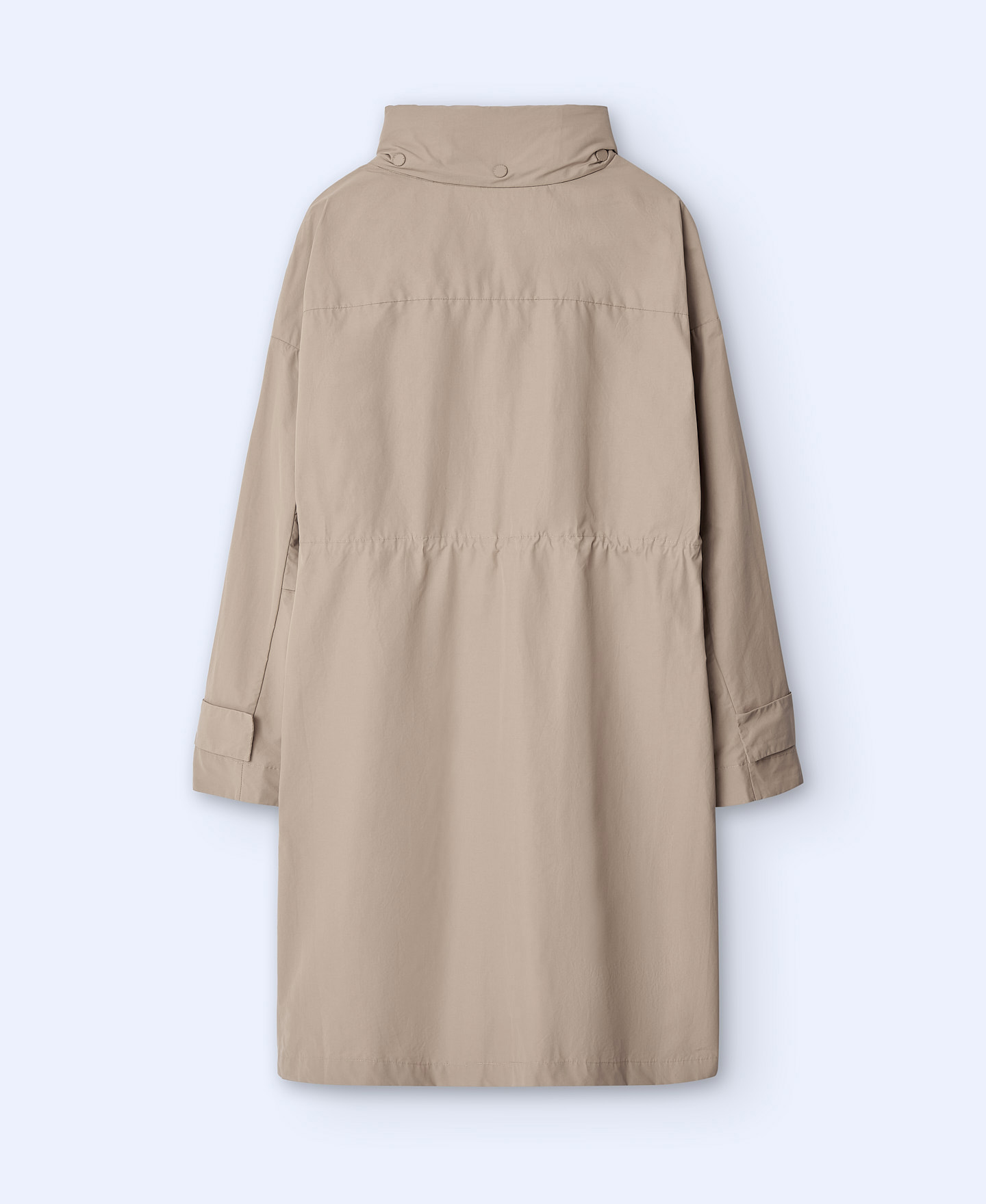 Cotton and nylon turtleneck parka image number 7