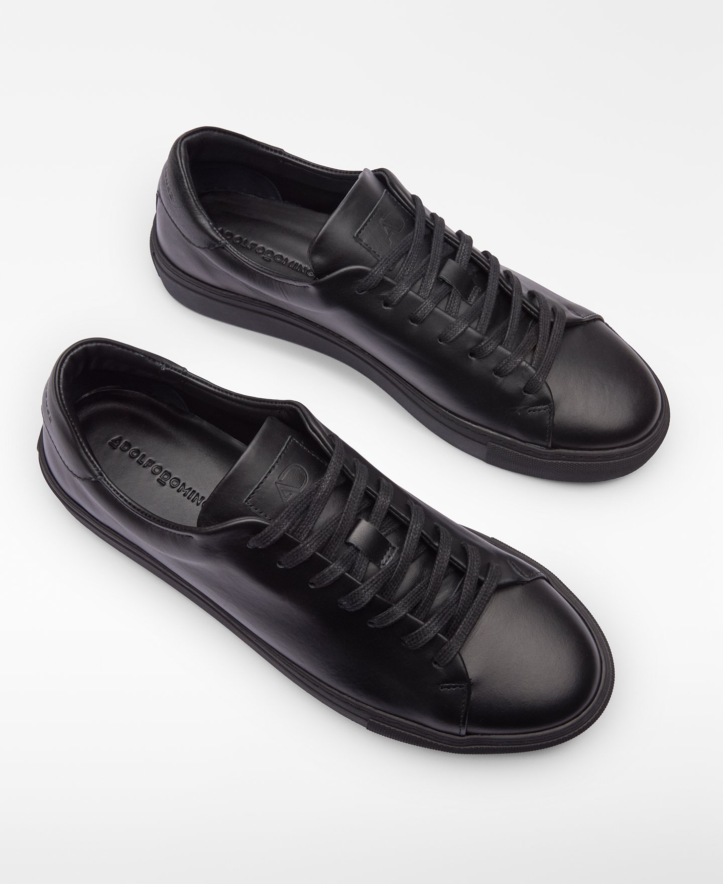 Leather basic sneaker man image number 1