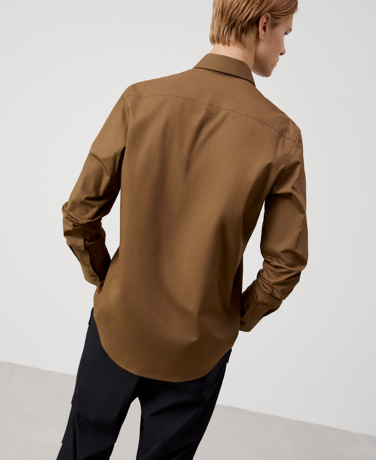 Regular fit cotton shirt image number 2