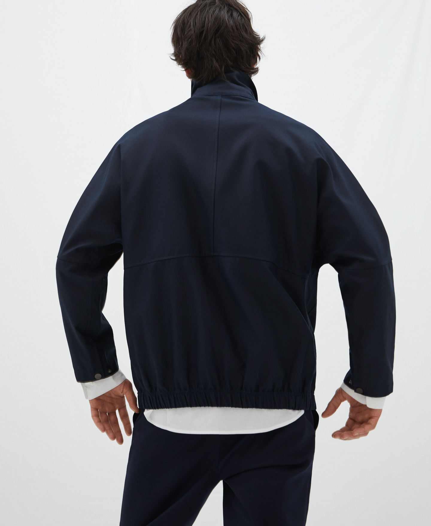 Chaqueta en lyocell y algodón image number 2