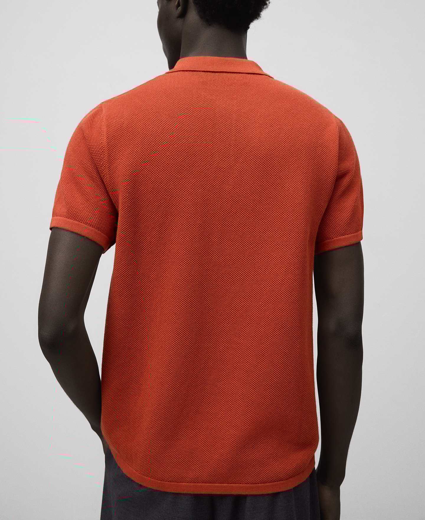 Polo punto estructura hombre image number 2
