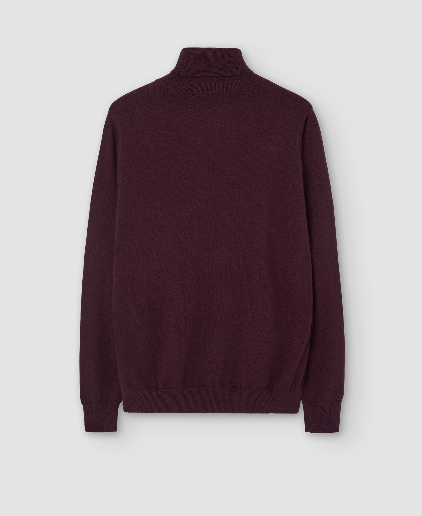 Jersey cuello alto en lana merino image number 5