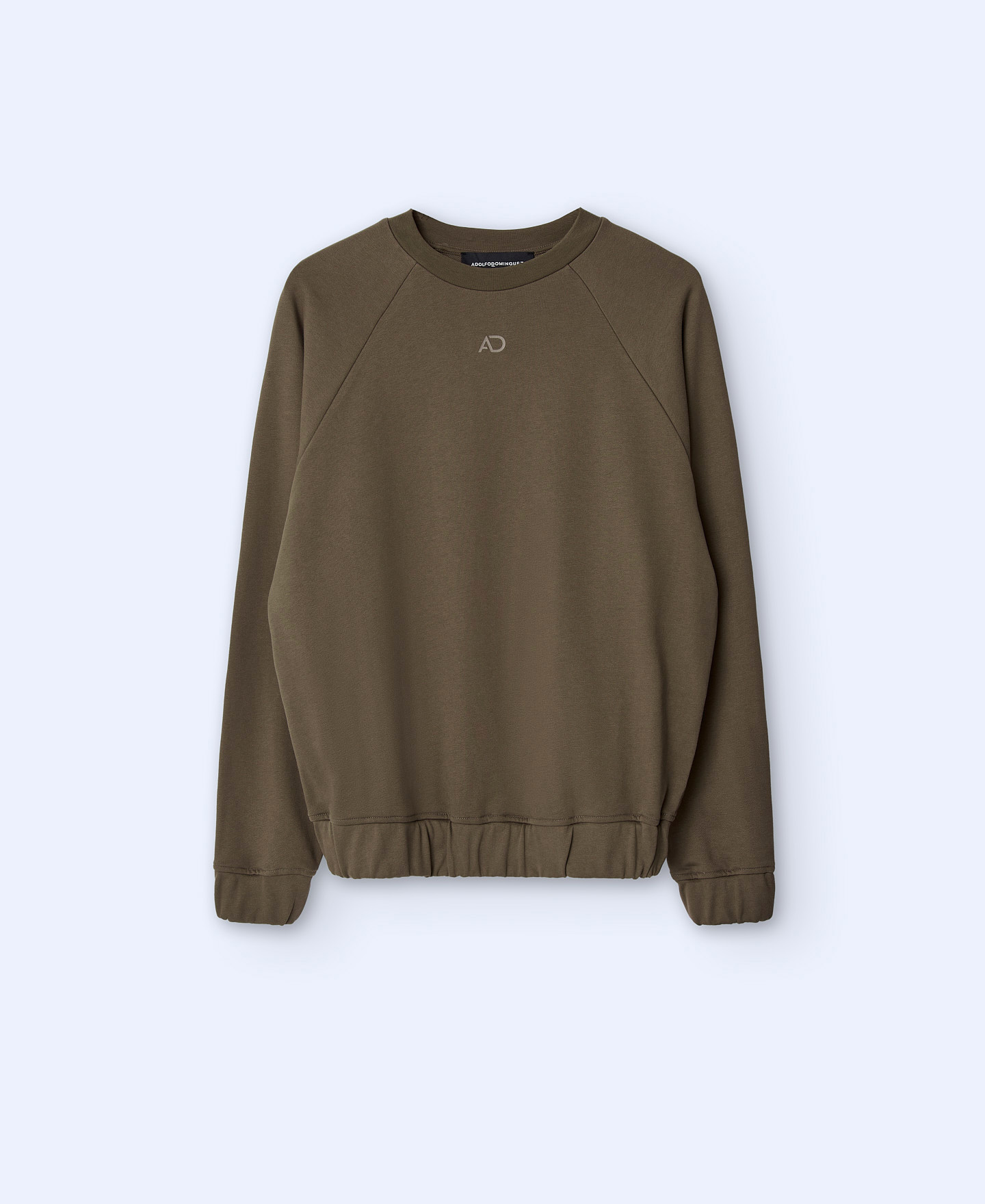 Cotton crew neck sweatshirt image number 4
