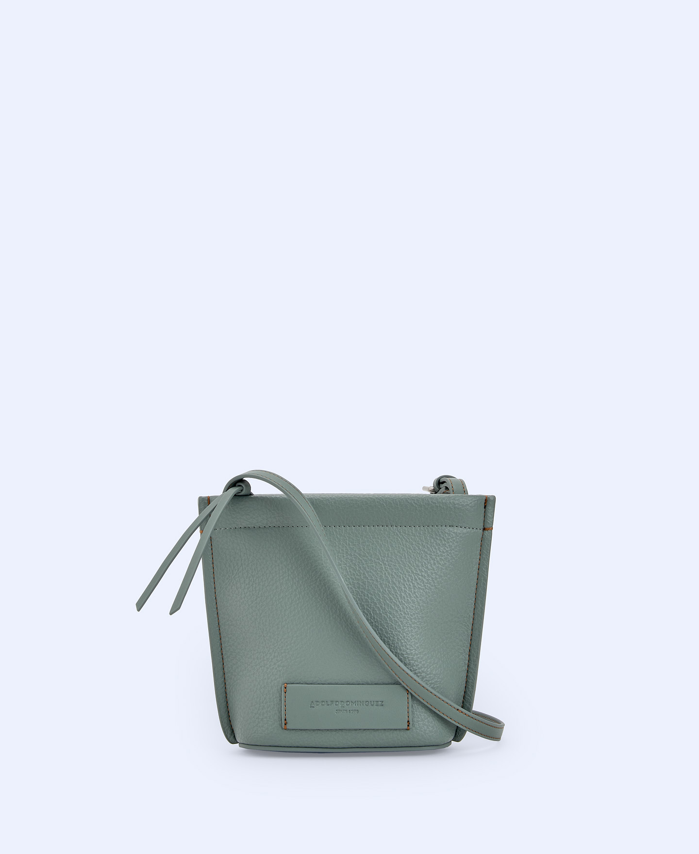 Grain textured small shoulder bag image number 0