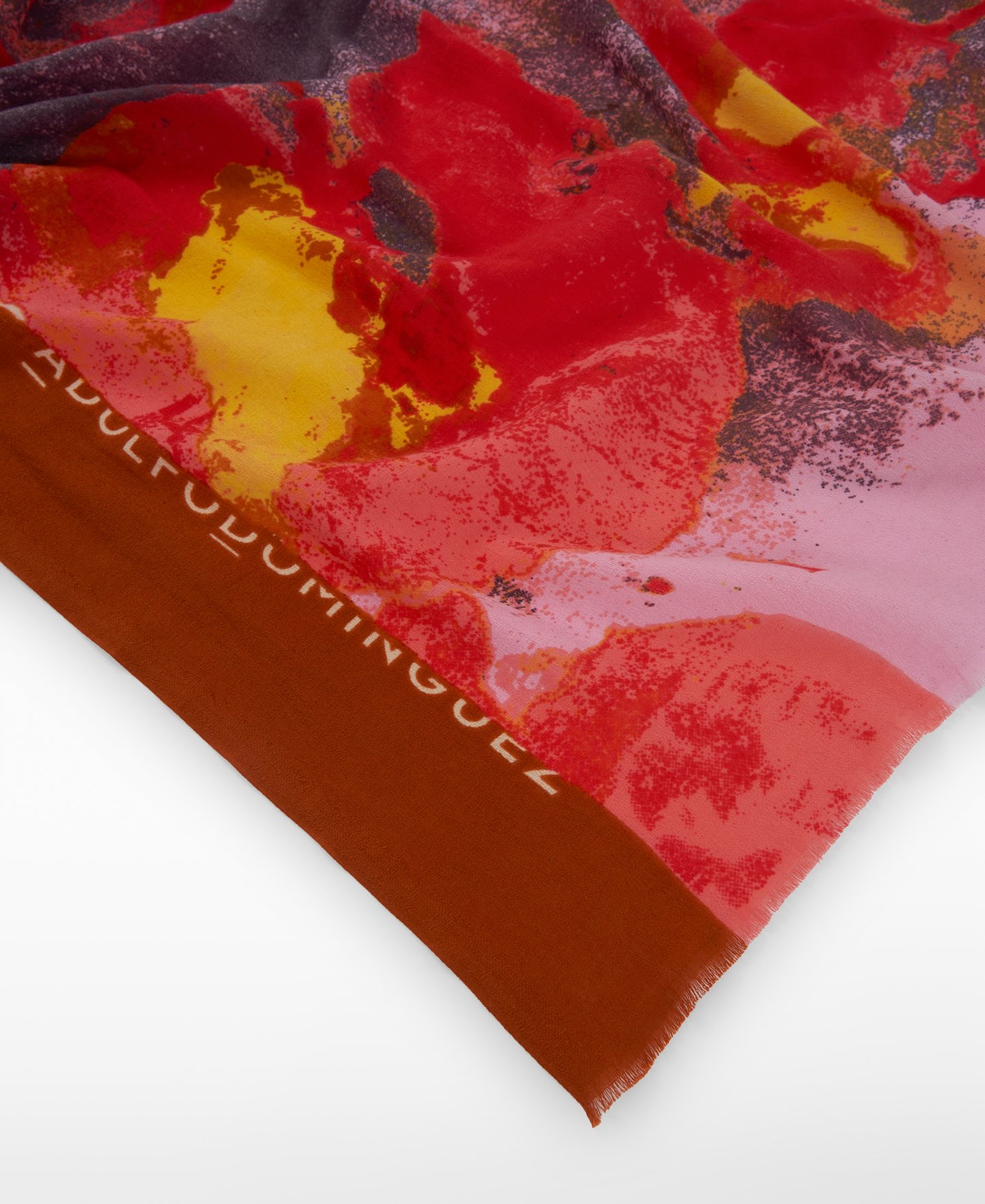 Chal estampado floral algod&oacute;n org&aacute;nico image number 2