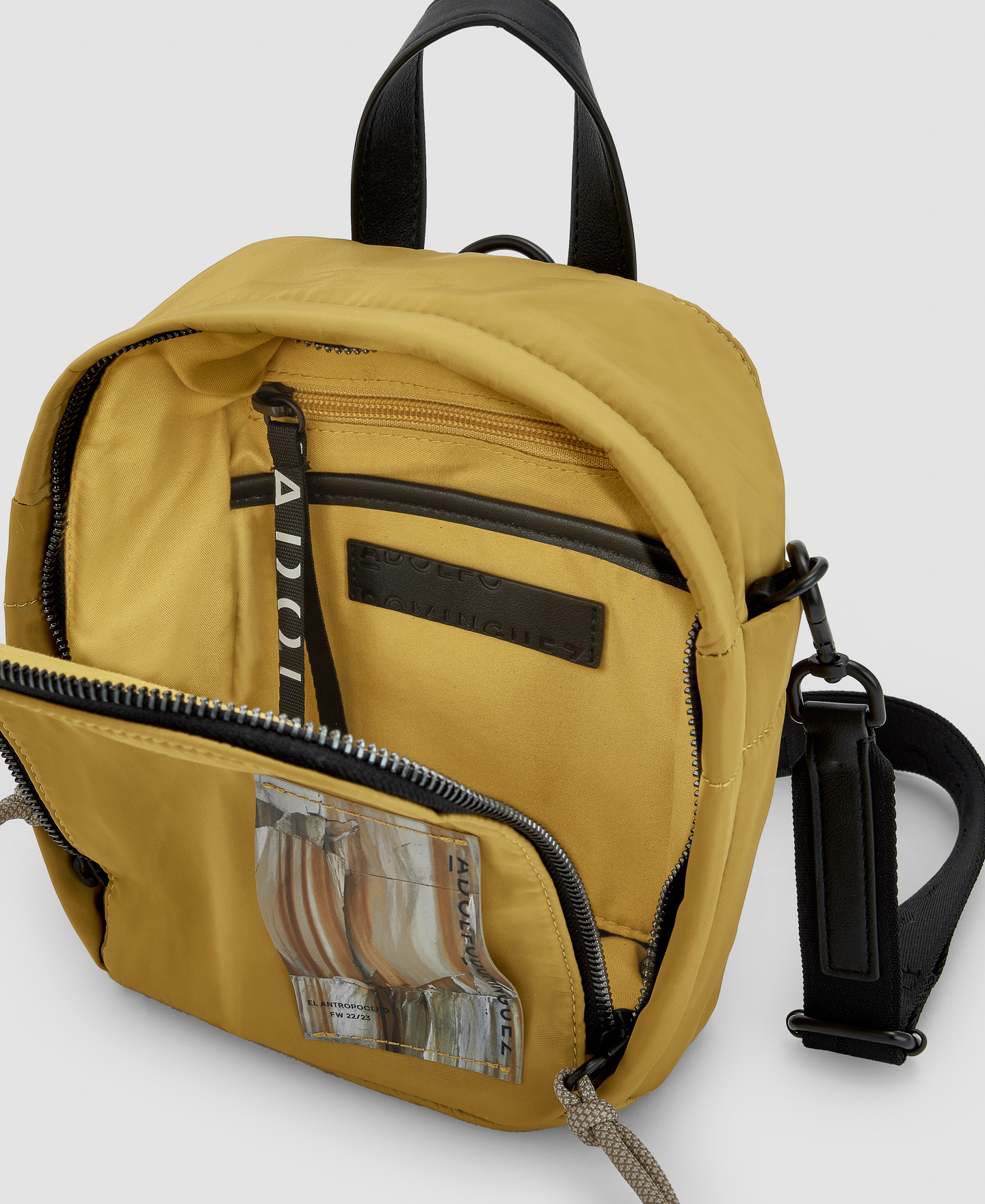 Recycled materials shoulder bag image number 2