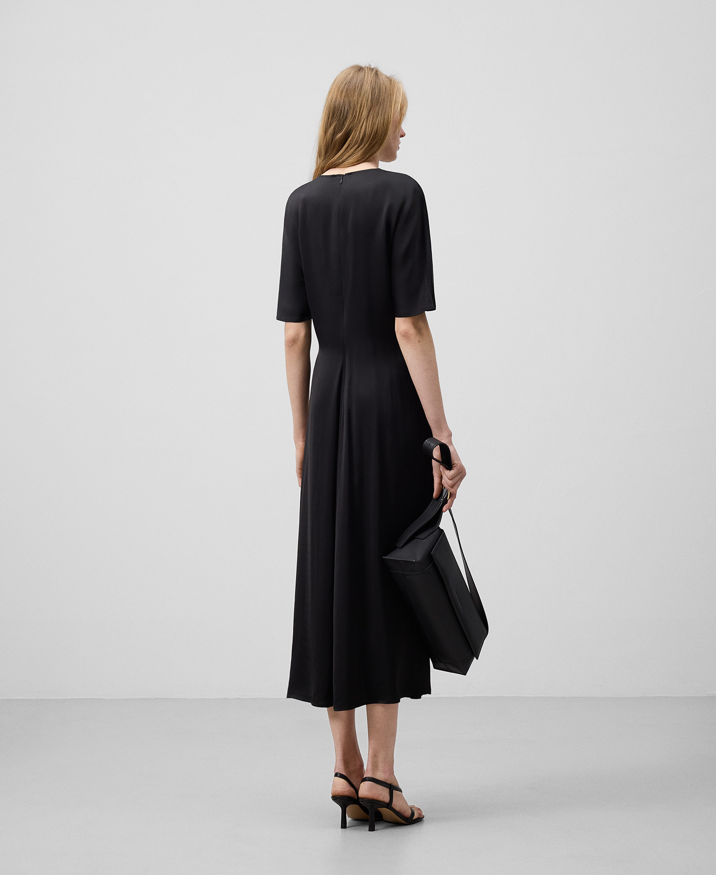Robe midi tricolore pour femme image number 2