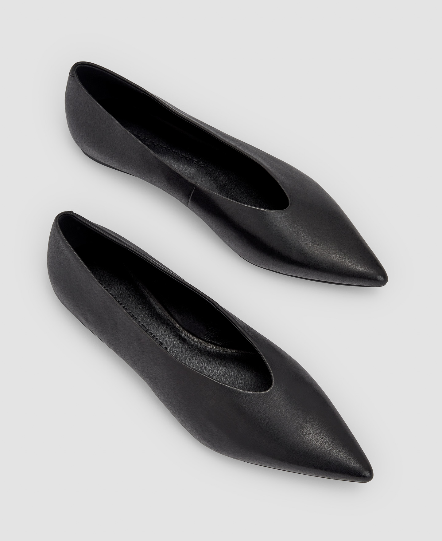 Leather ballet flat image number 1