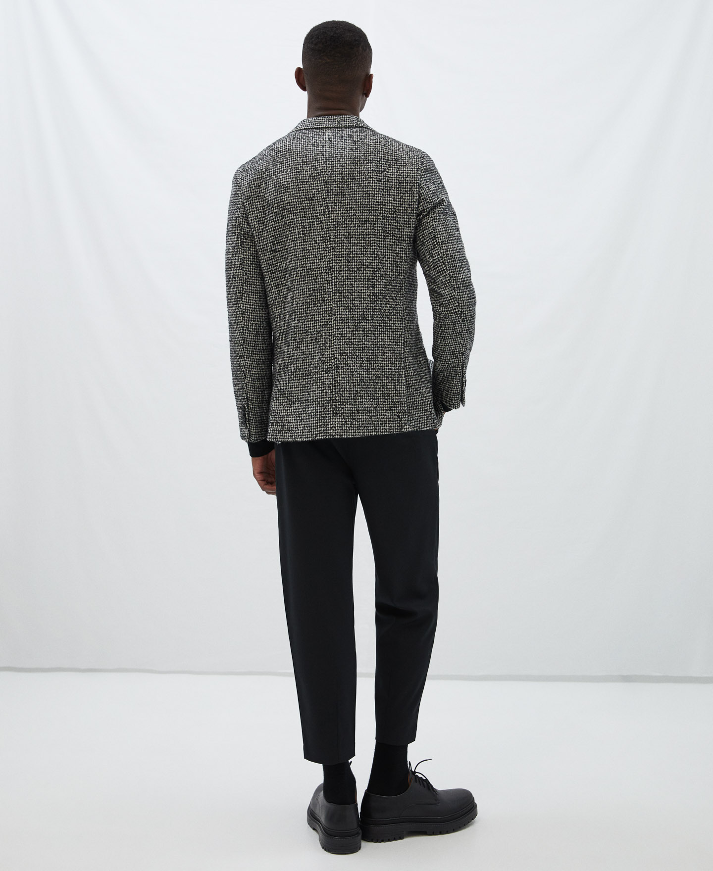 Five pocket blazer in wool fabric image number 2