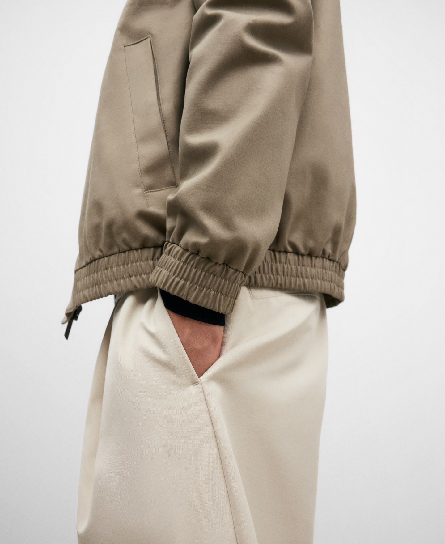 Chaqueta harrington color arena image number 5