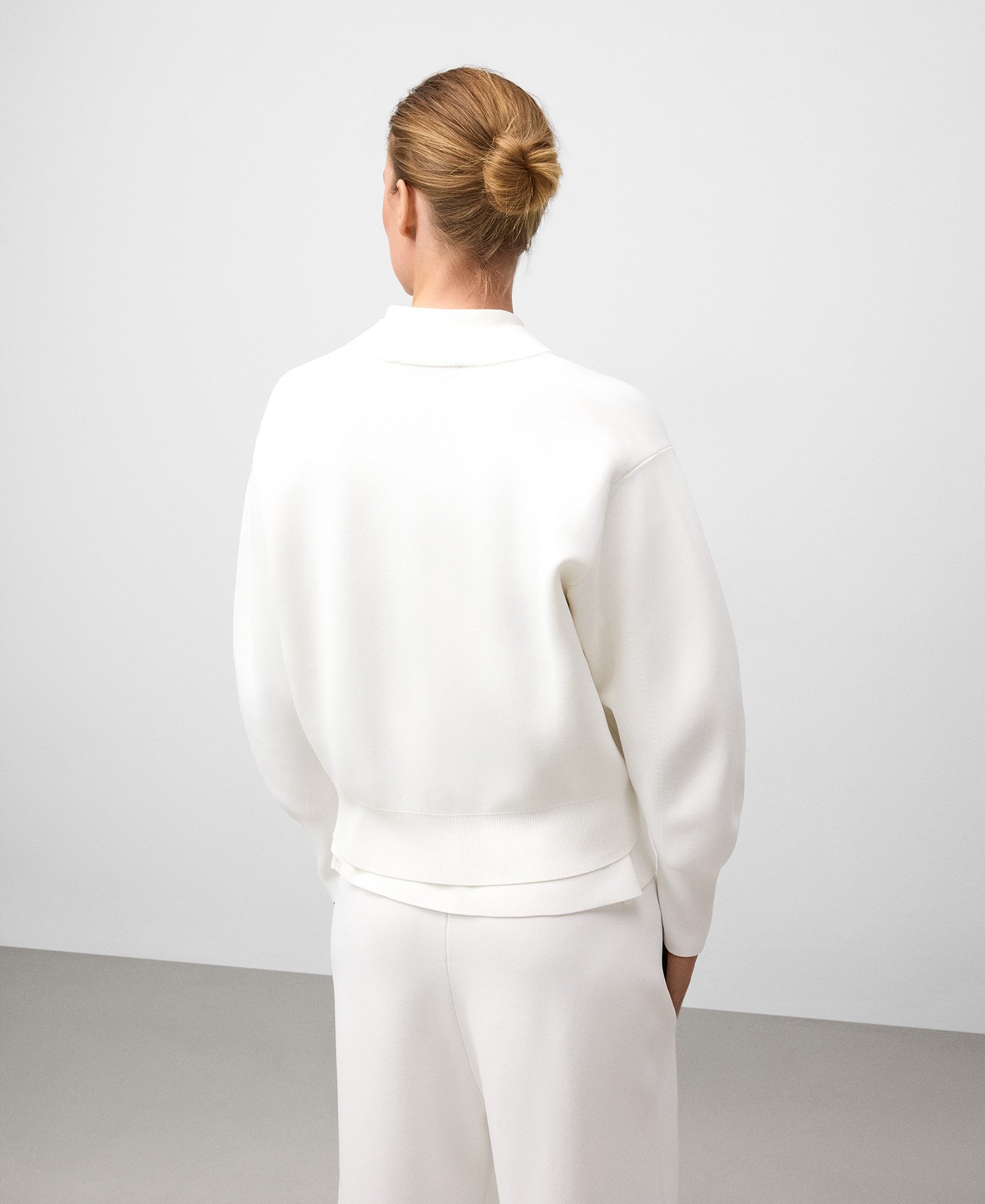 Knit bomber woman image number 2
