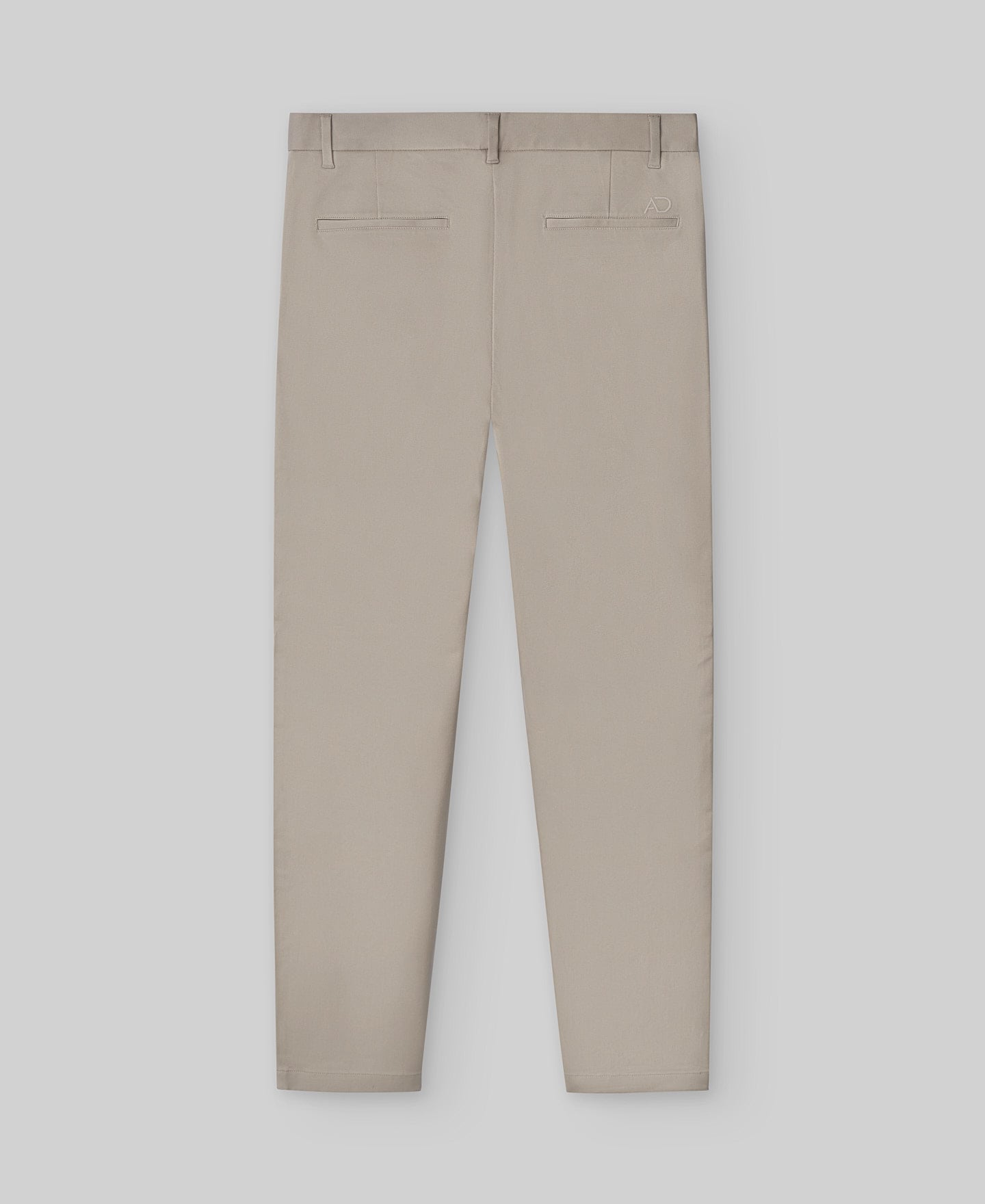 Microtextured chino trousers man image number 5